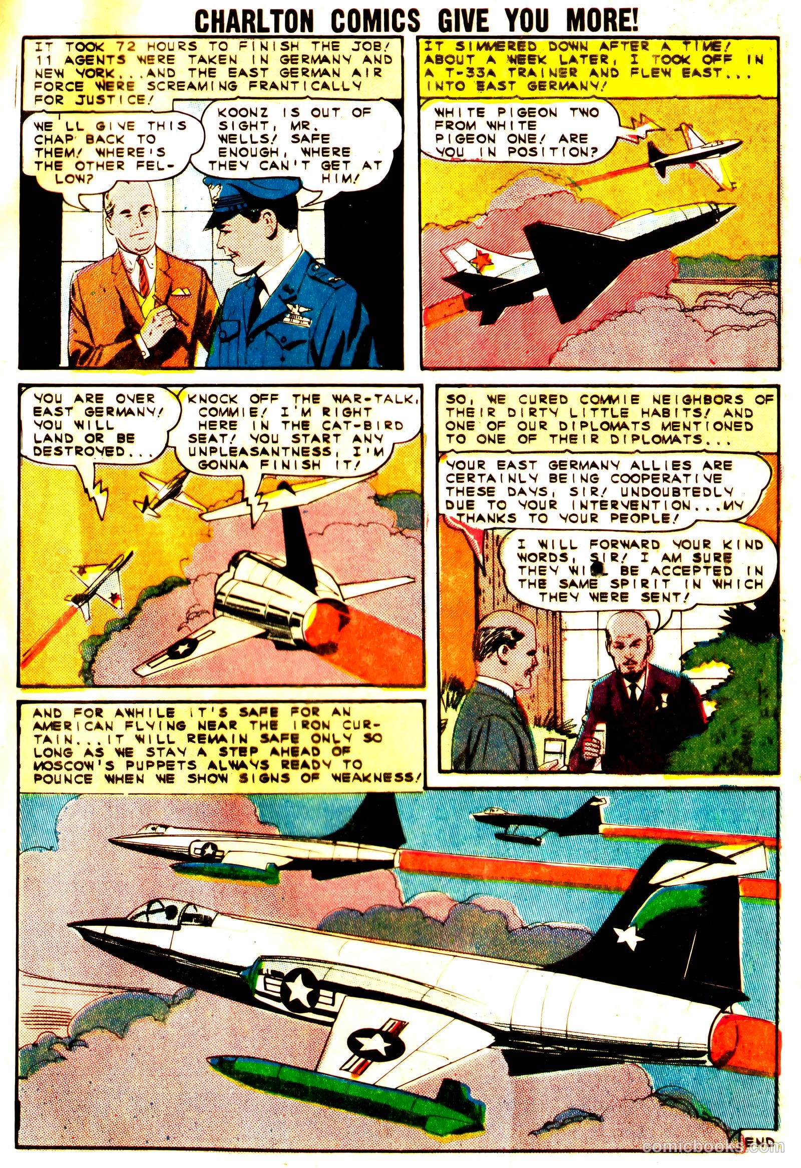 Fightin' Air Force #46 — page 33 of 36