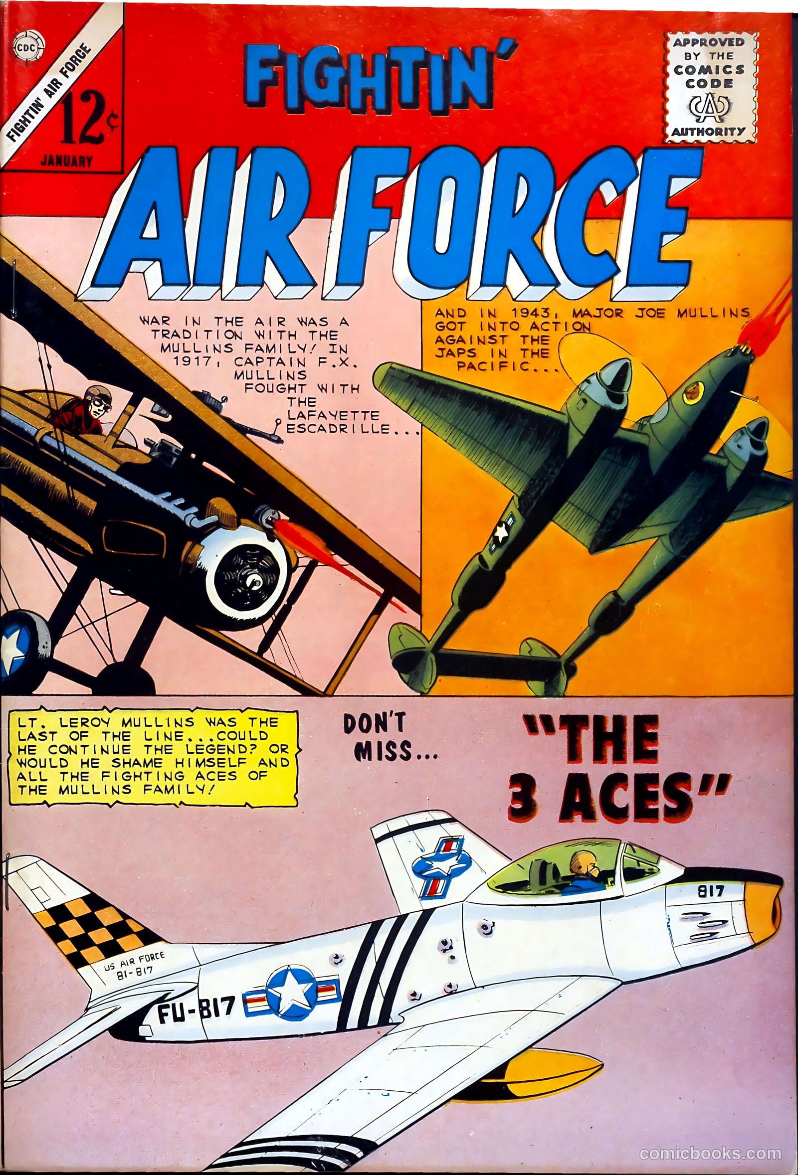 Fightin' Air Force #47 — page 1 of 36
