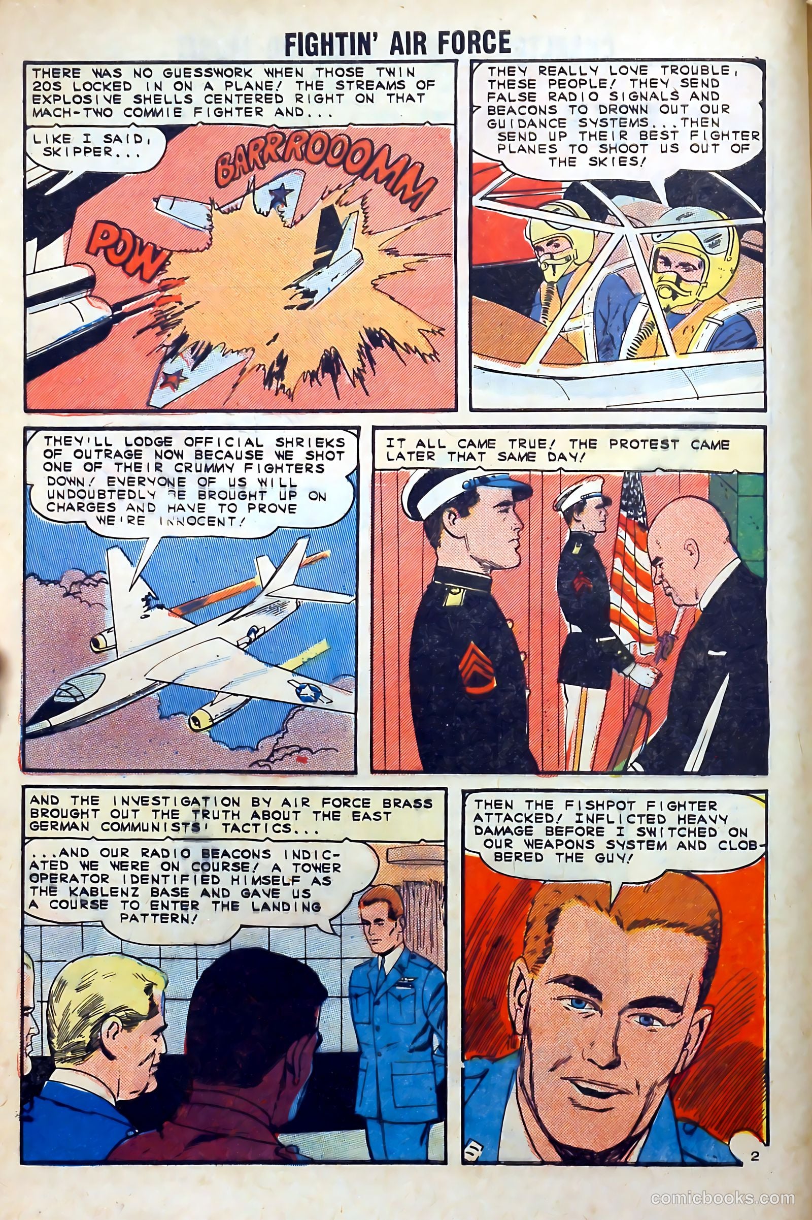 Fightin' Air Force #47 — page 4 of 36