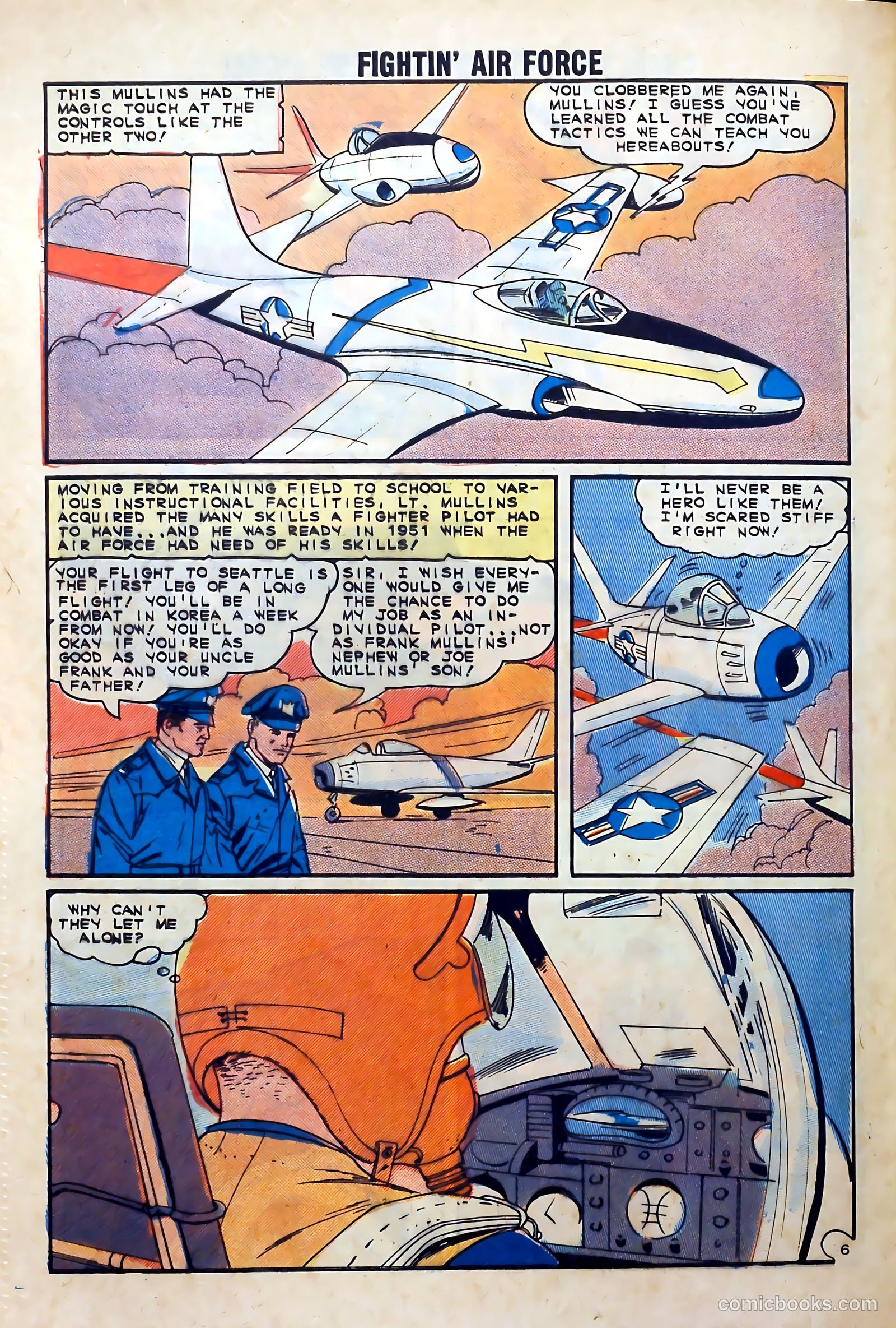 Fightin' Air Force #47 — page 28 of 36