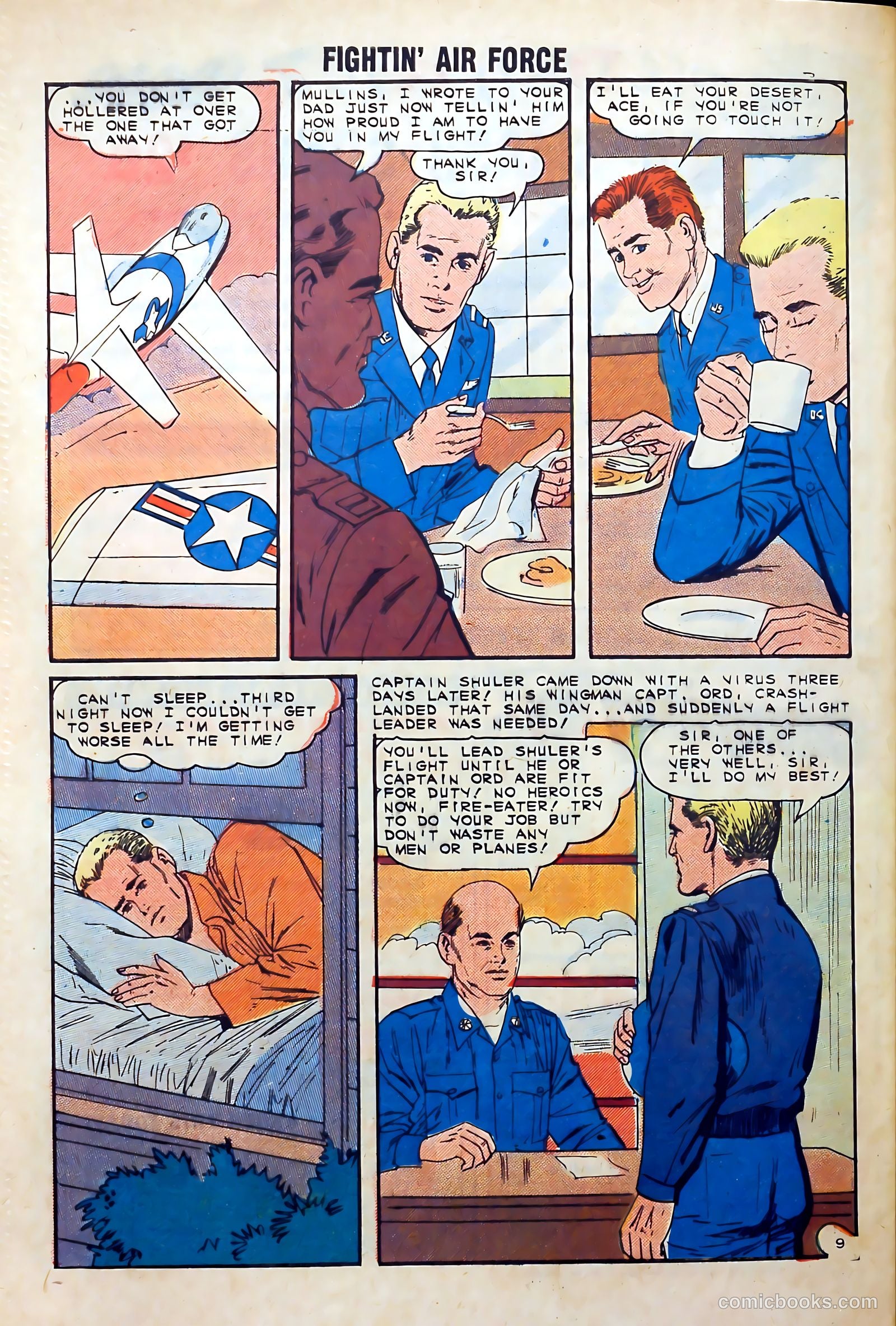 Fightin' Air Force #47 — page 32 of 36