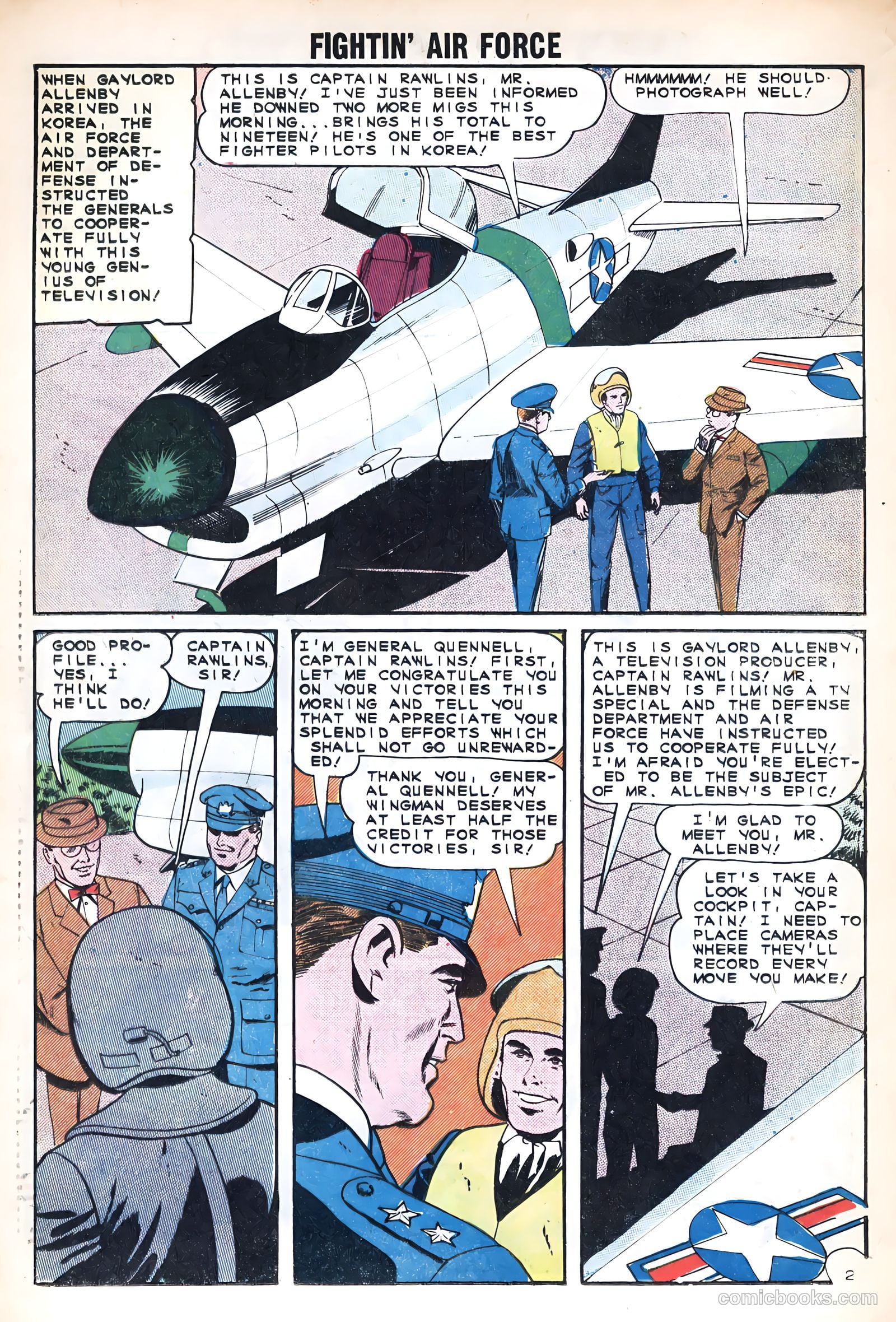 Fightin' Air Force #48 — page 20 of 37