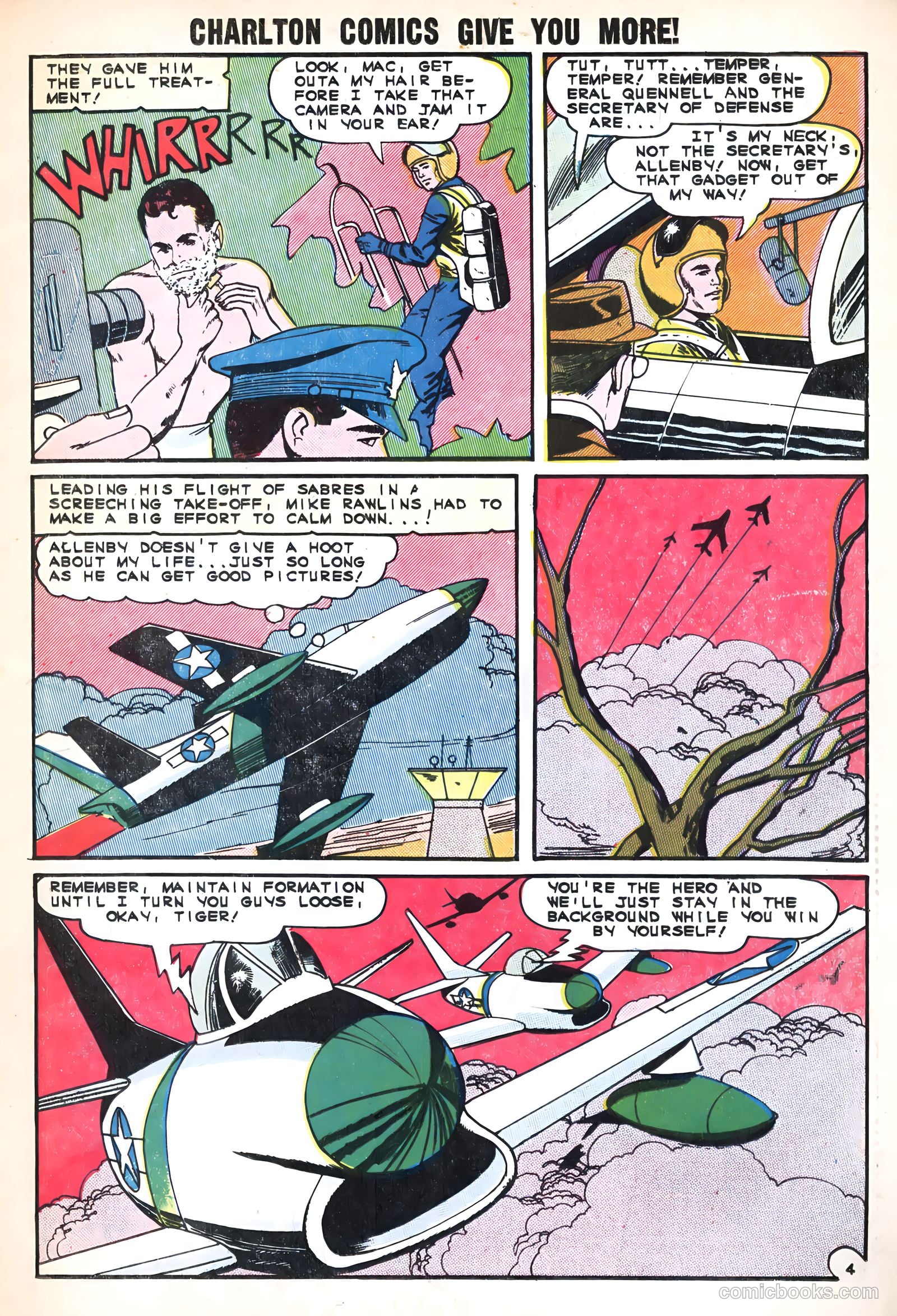 Fightin' Air Force #48 — page 23 of 37