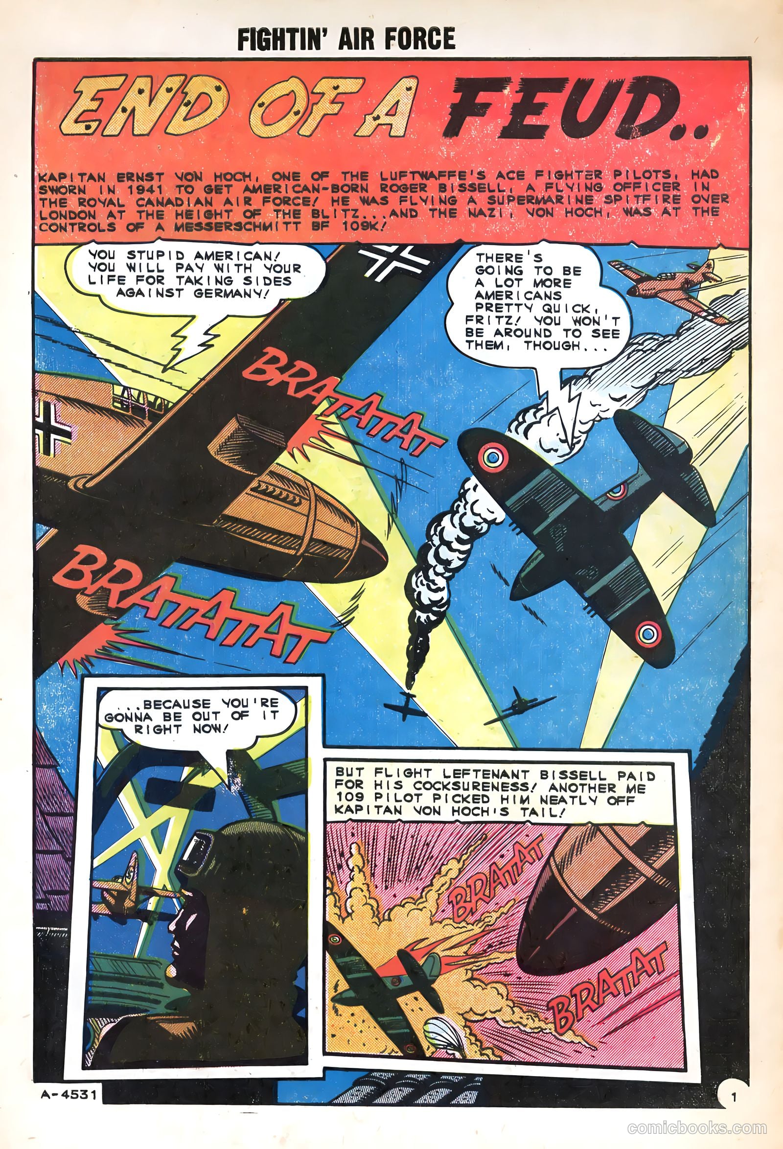 Fightin' Air Force #48 — page 30 of 37