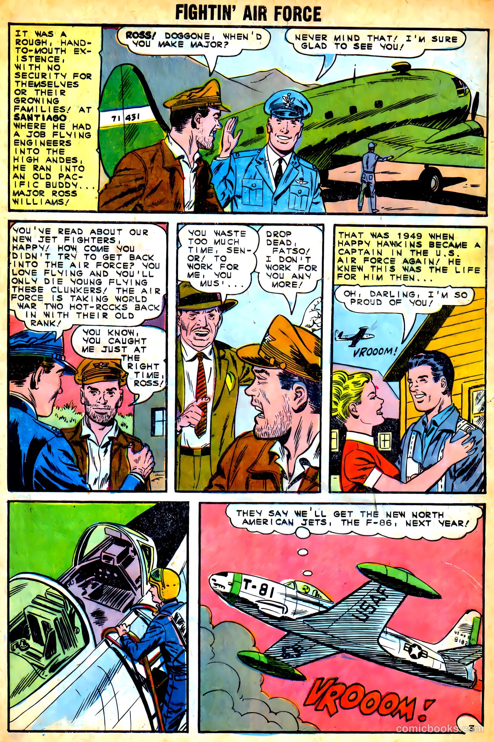 Fightin' Air Force #49 — page 5 of 36