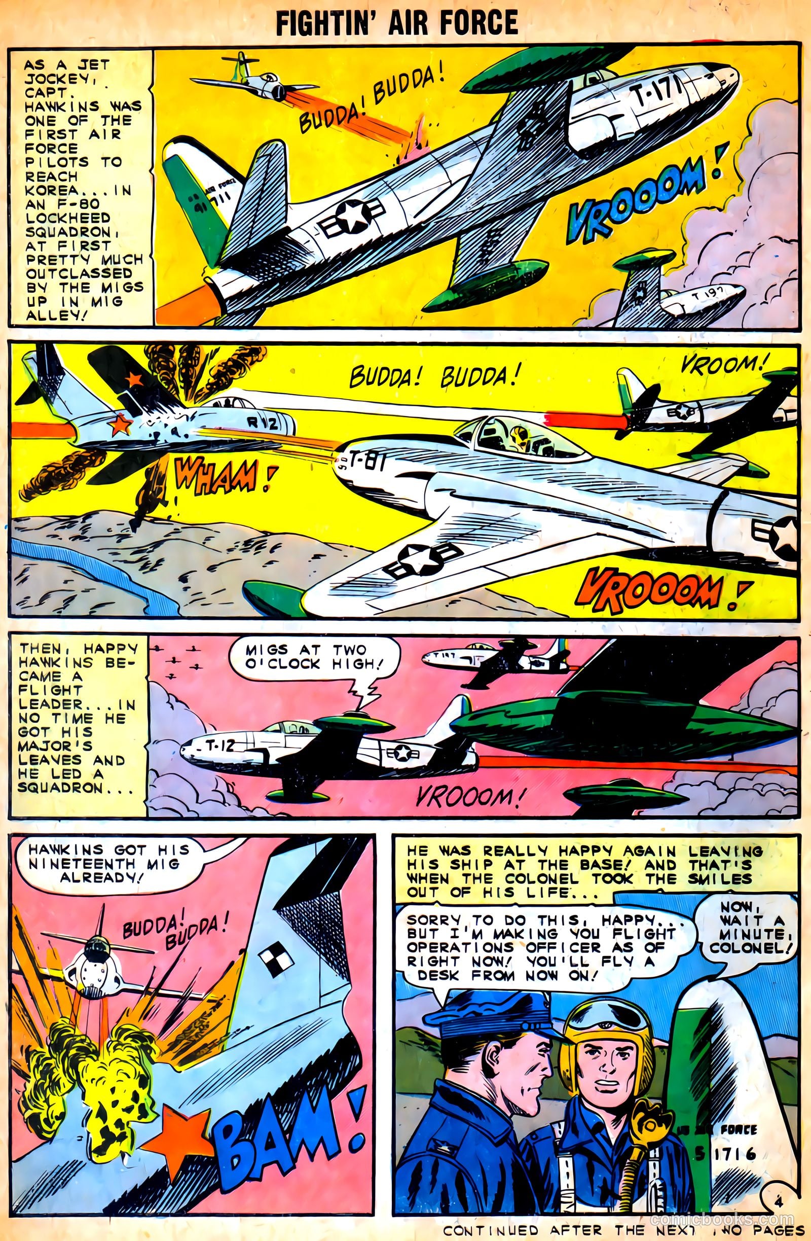 Fightin' Air Force #49 — page 6 of 36