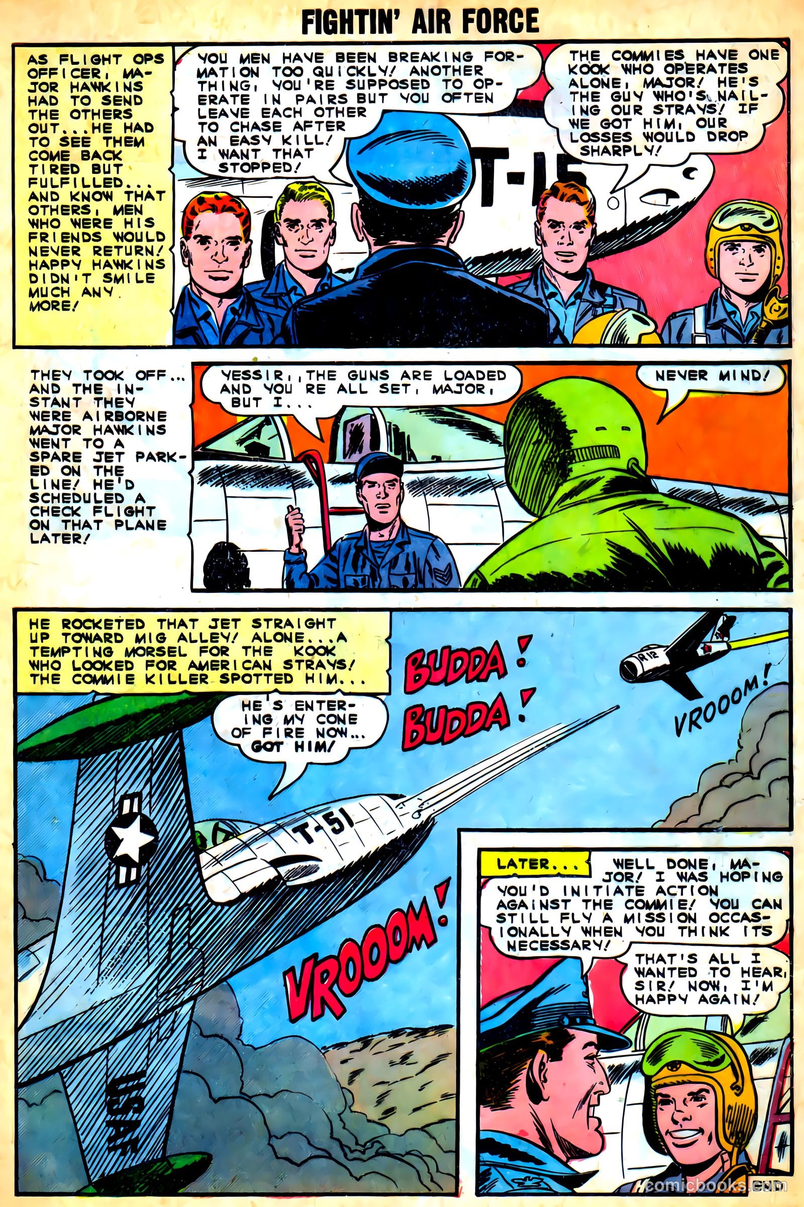 Fightin' Air Force #49 — page 9 of 36