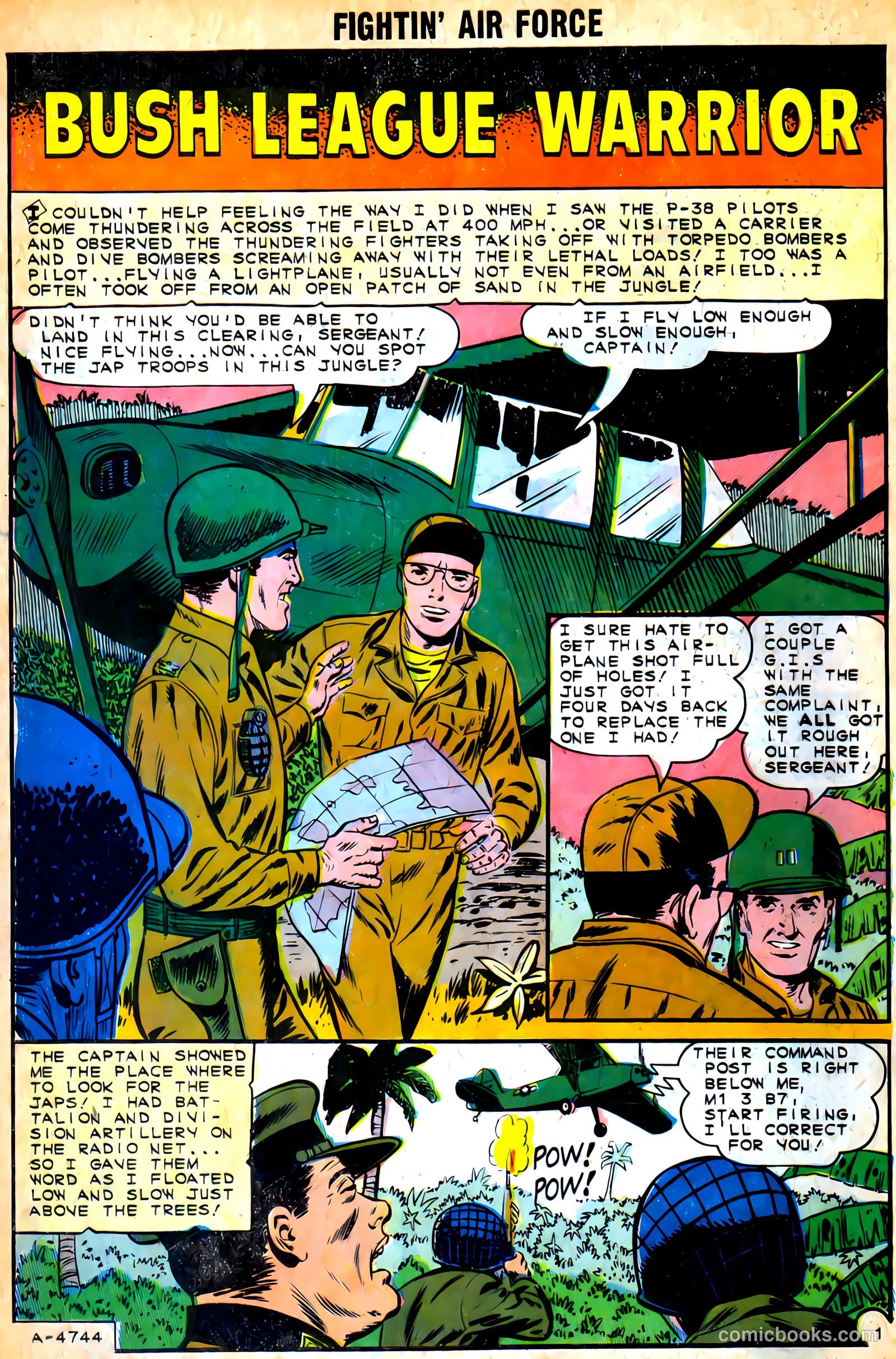 Fightin' Air Force #49 — page 10 of 36
