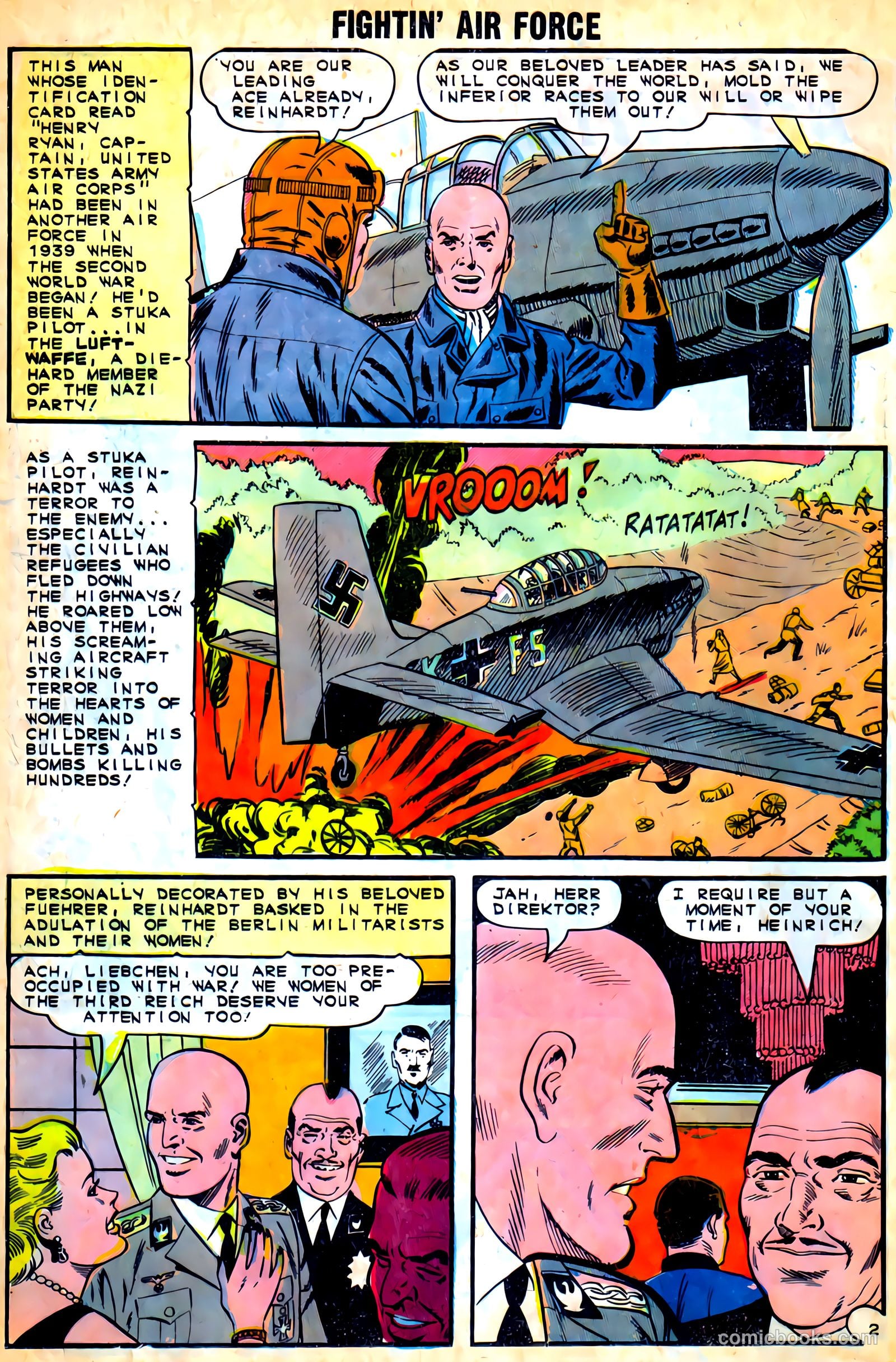 Fightin' Air Force #49 — page 16 of 36