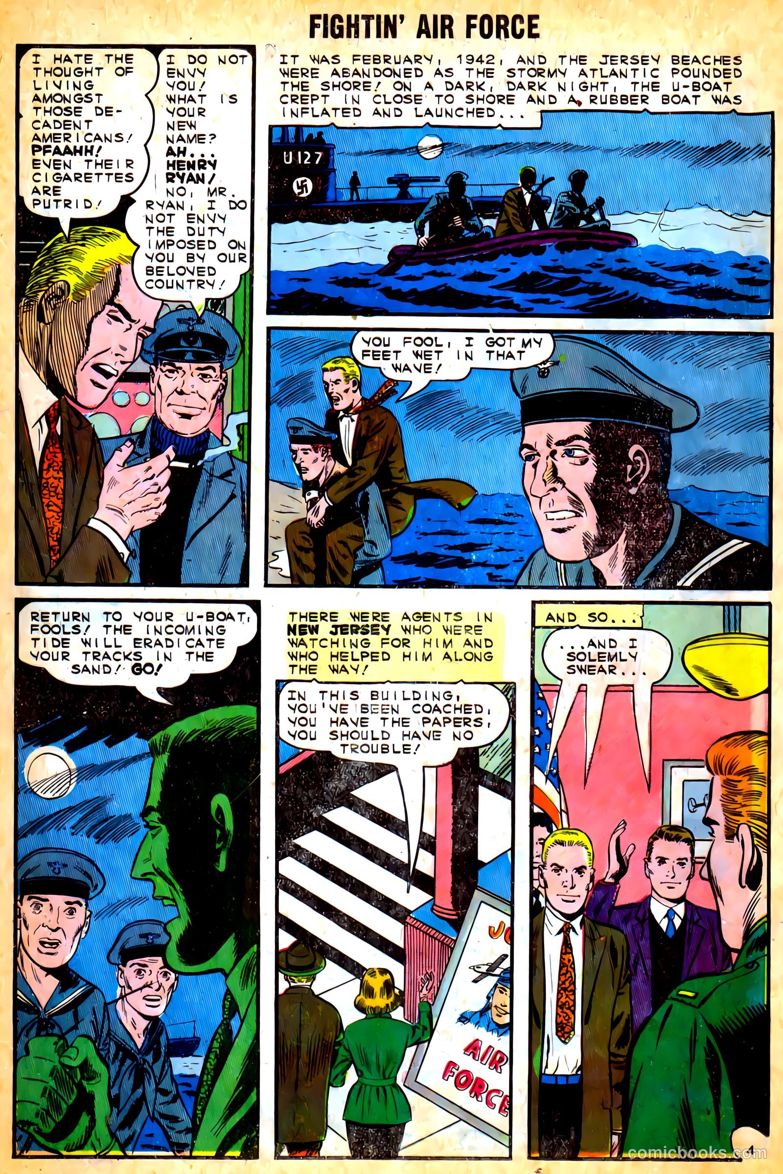 Fightin' Air Force #49 — page 18 of 36