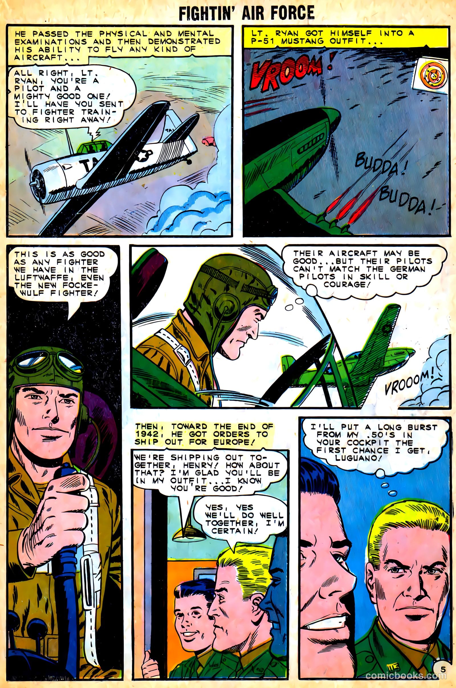 Fightin' Air Force #49 — page 19 of 36