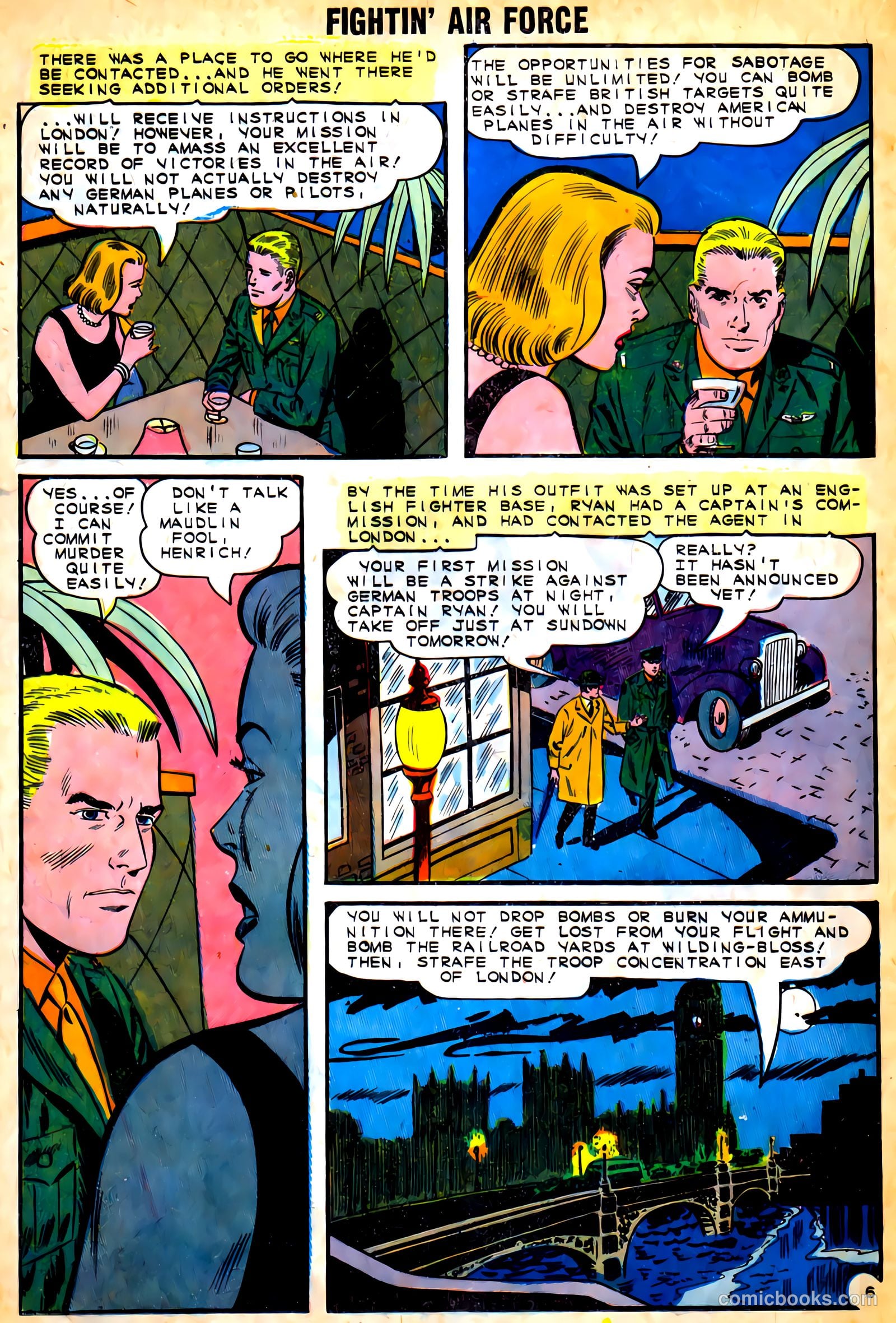 Fightin' Air Force #49 — page 20 of 36