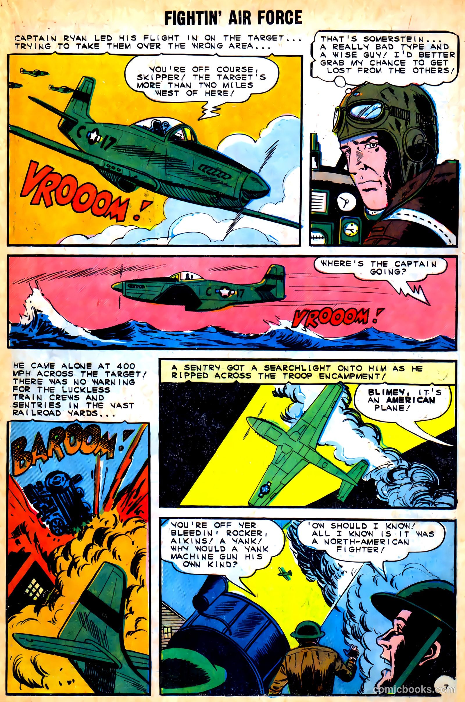 Fightin' Air Force #49 — page 21 of 36