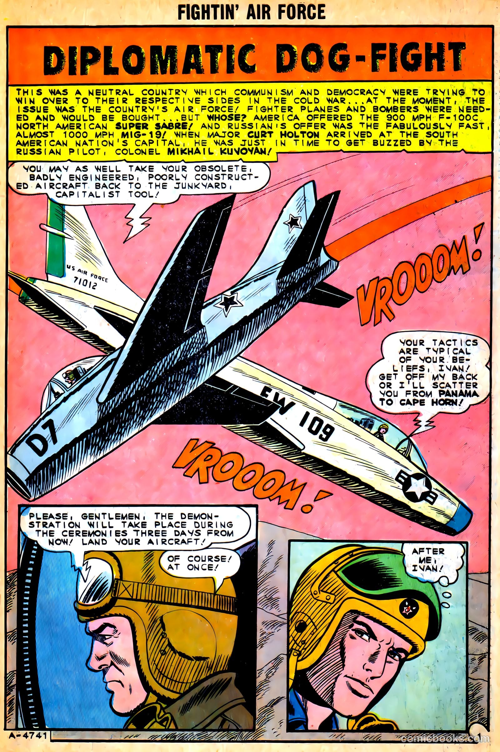 Fightin' Air Force #49 — page 27 of 36