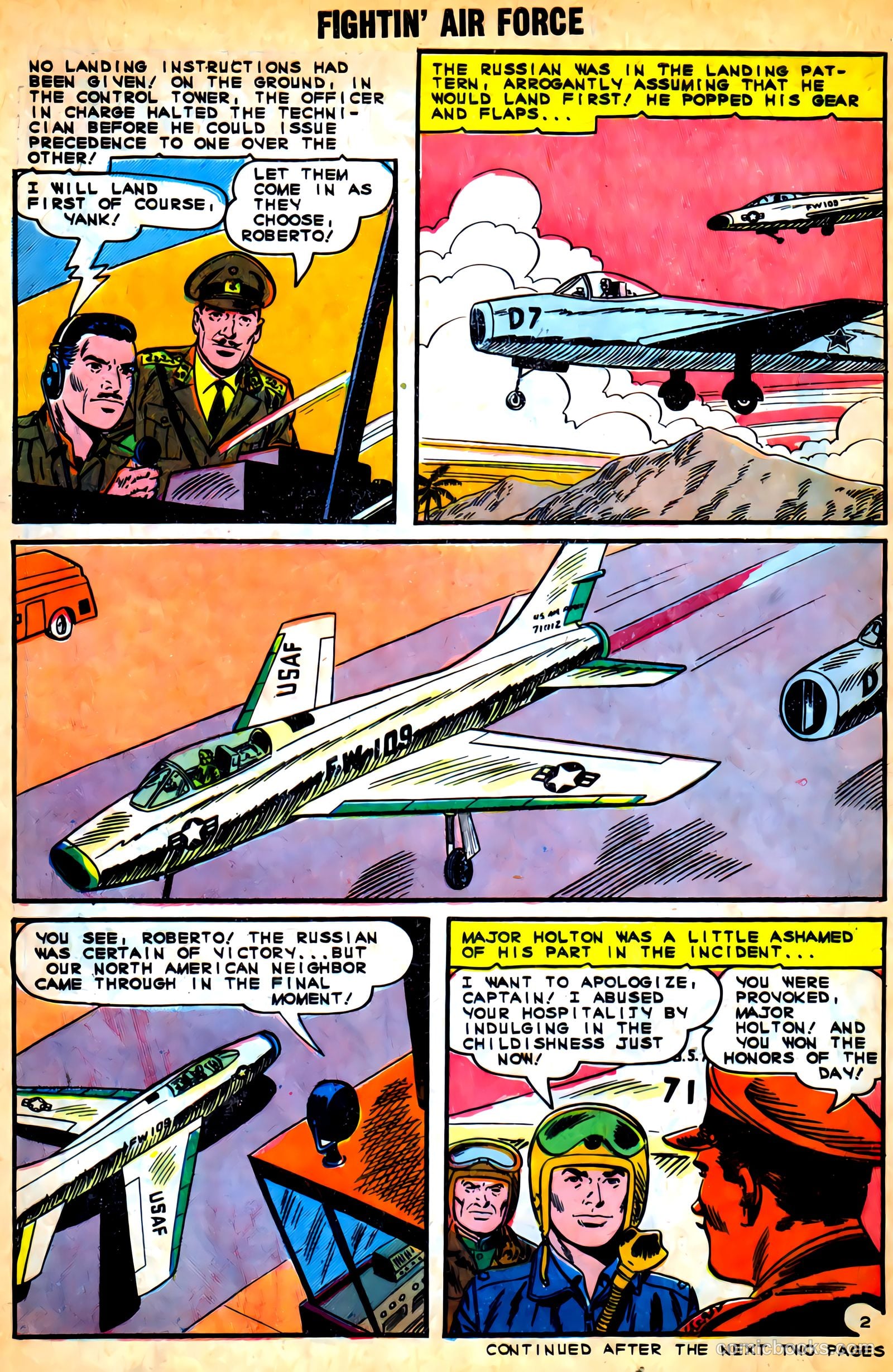 Fightin' Air Force #49 — page 28 of 36