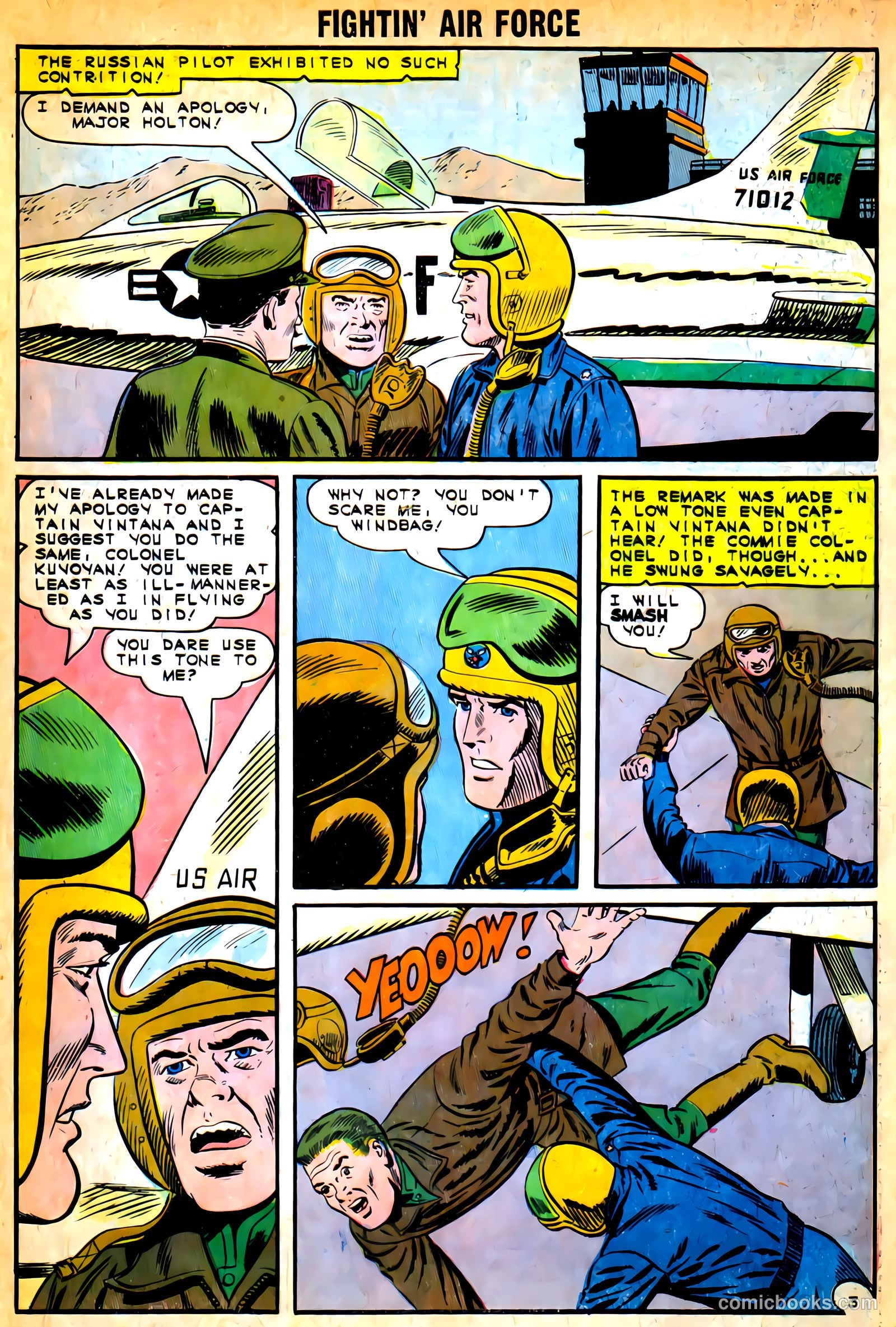 Fightin' Air Force #49 — page 31 of 36