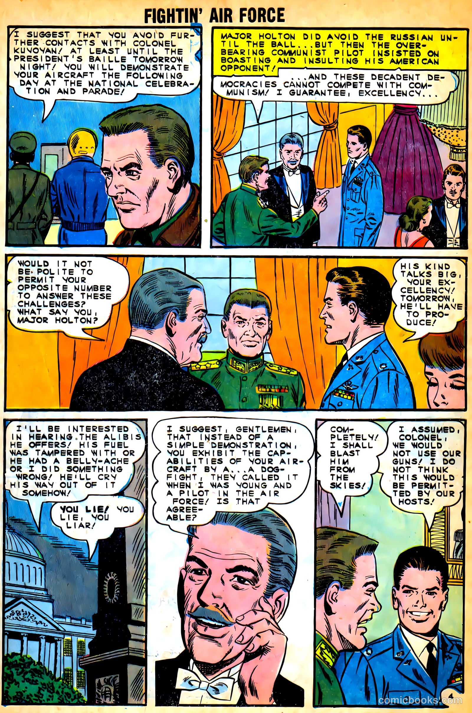 Fightin' Air Force #49 — page 32 of 36