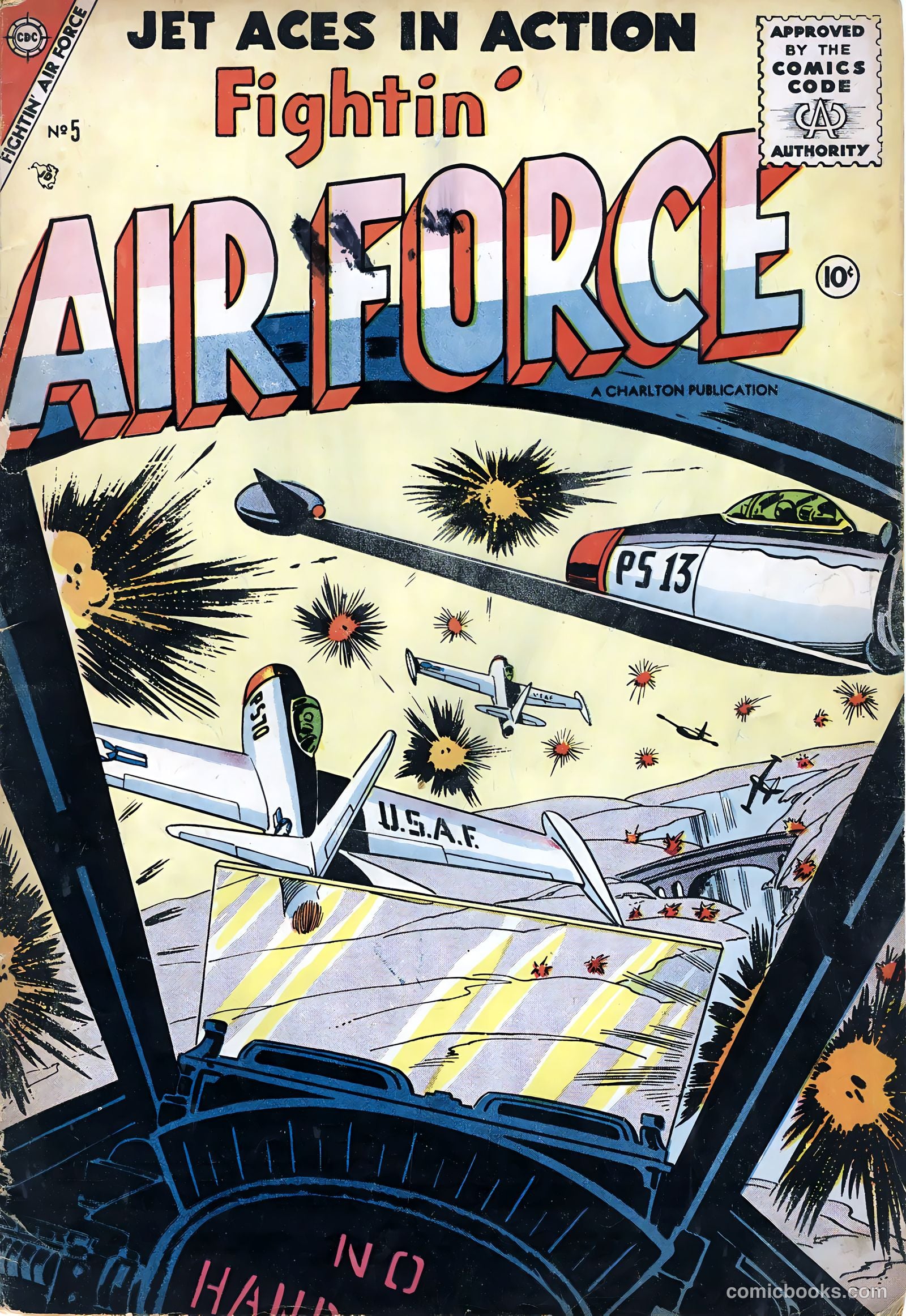 Fightin' Air Force #5 — page 1 of 36