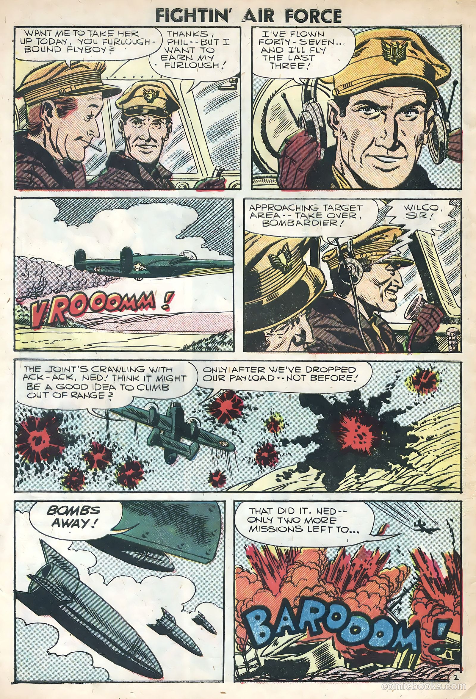 Fightin' Air Force #5 — page 4 of 36