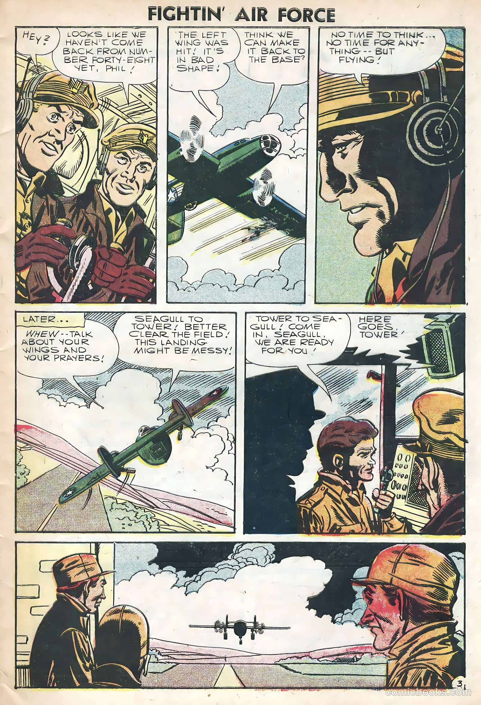 Fightin' Air Force #5 — page 5 of 36