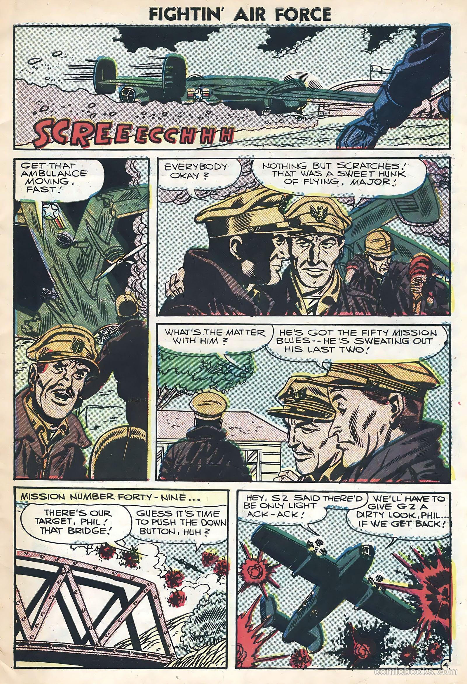 Fightin' Air Force #5 — page 7 of 36