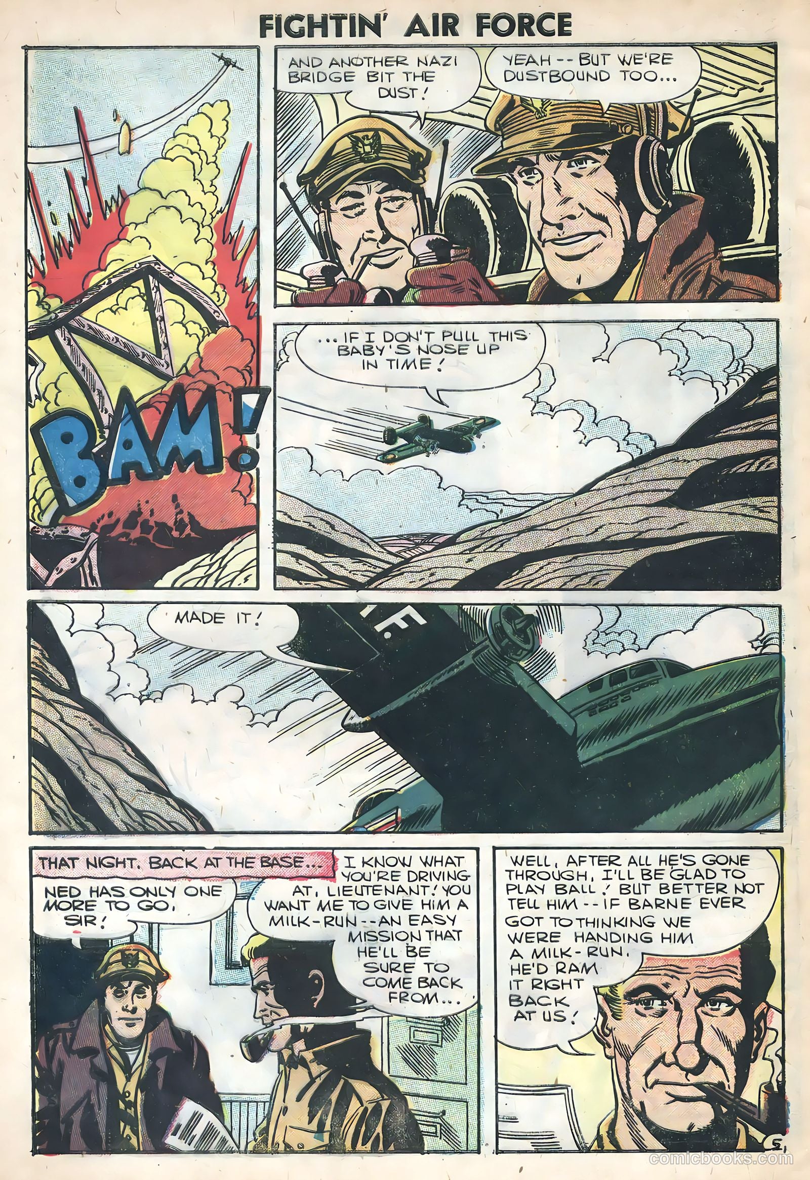 Fightin' Air Force #5 — page 8 of 36
