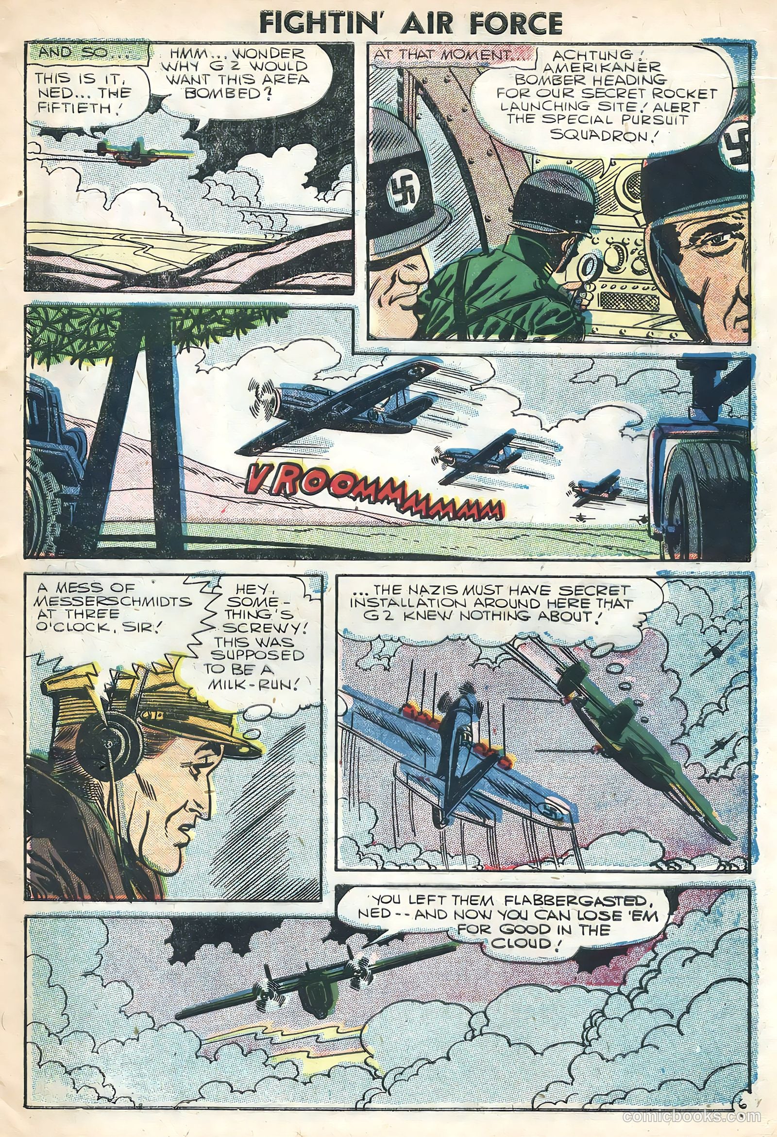 Fightin' Air Force #5 — page 9 of 36