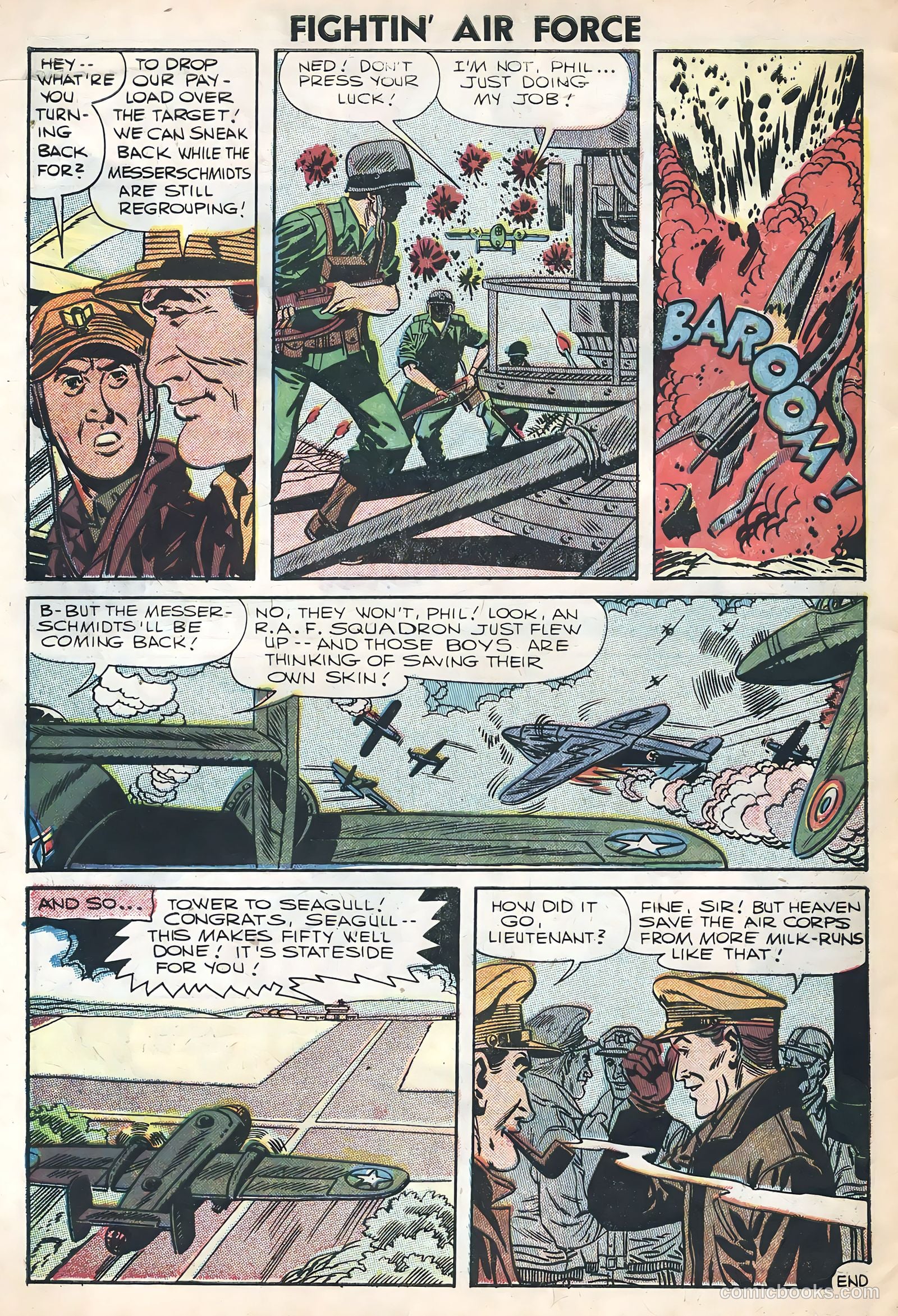 Fightin' Air Force #5 — page 10 of 36