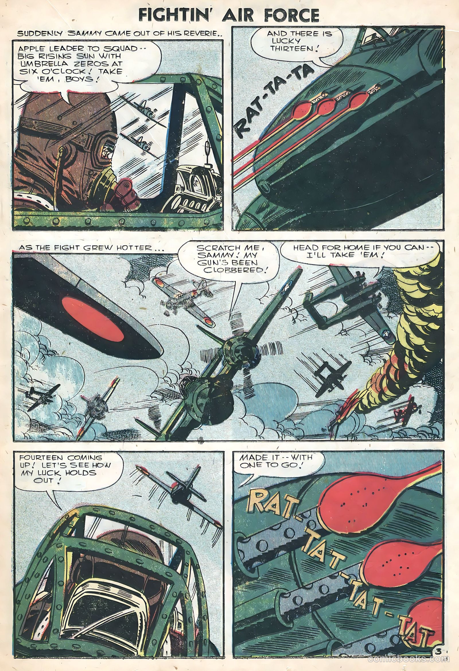 Fightin' Air Force #5 — page 13 of 36