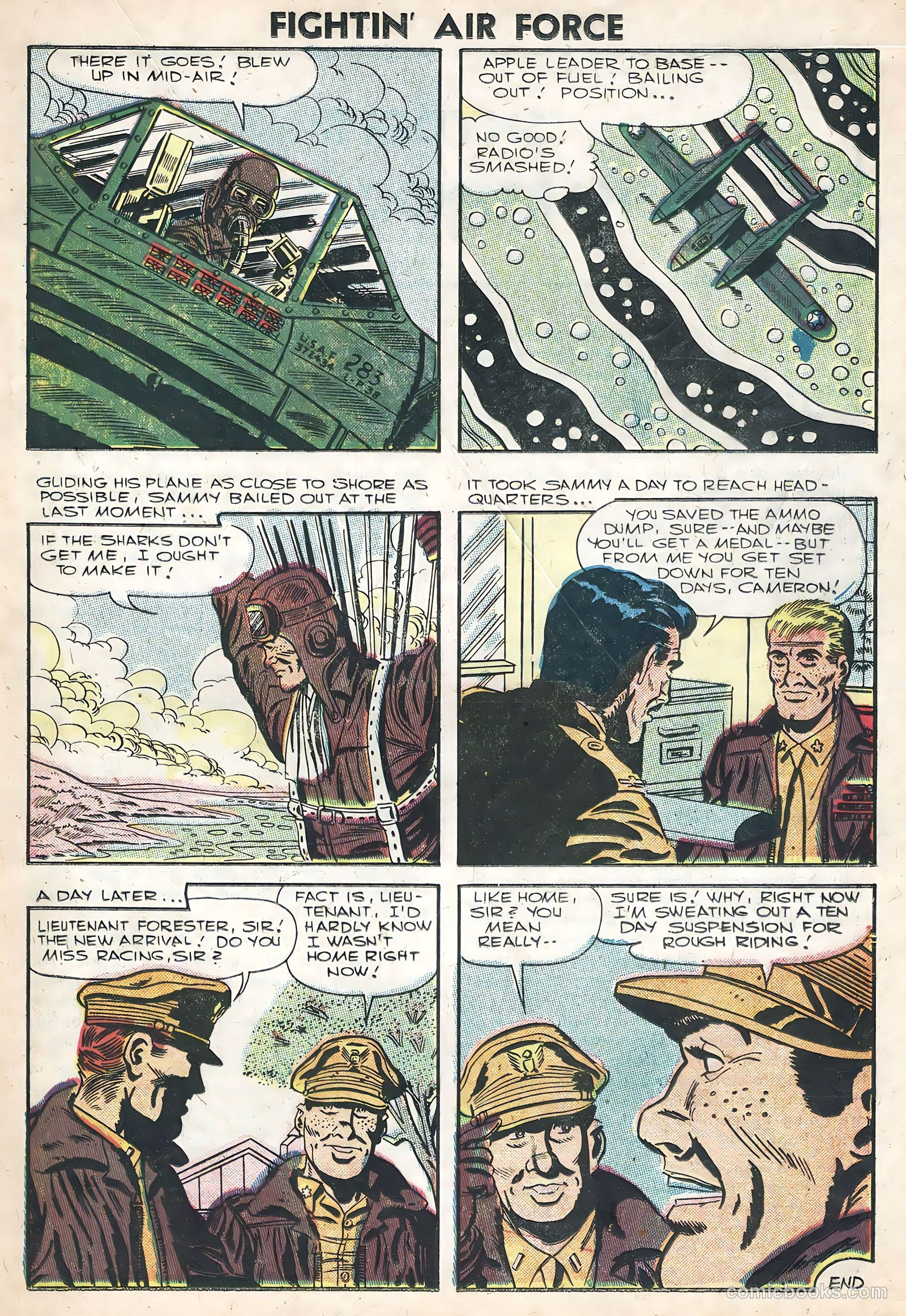 Fightin' Air Force #5 — page 17 of 36