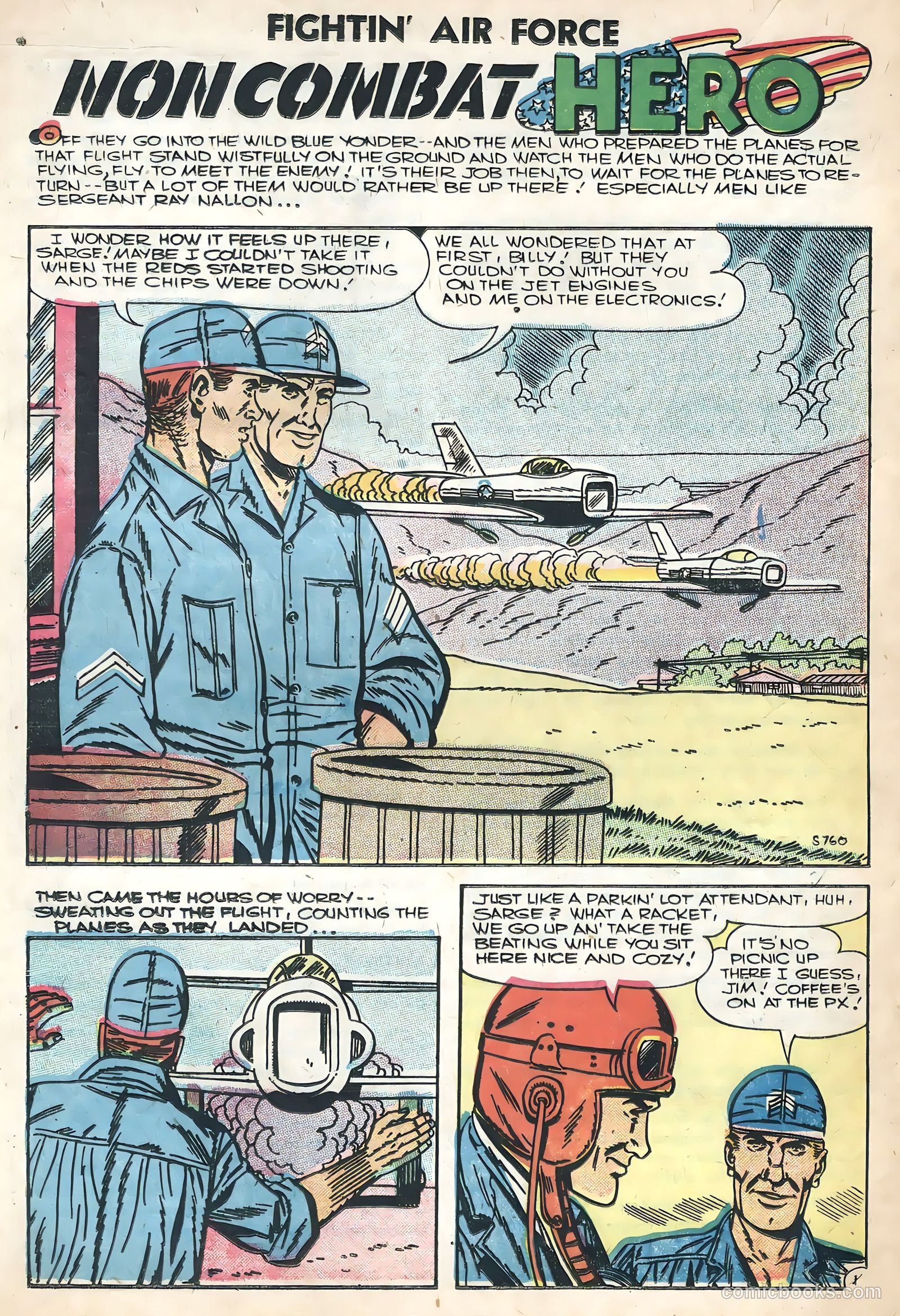 Fightin' Air Force #5 — page 20 of 36