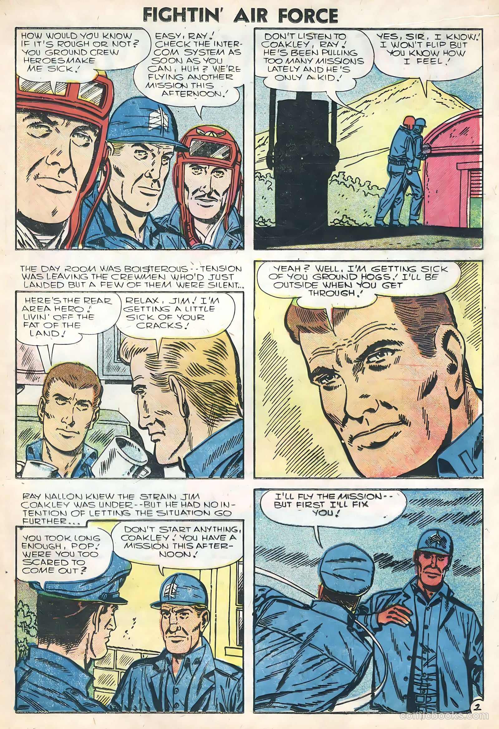 Fightin' Air Force #5 — page 21 of 36