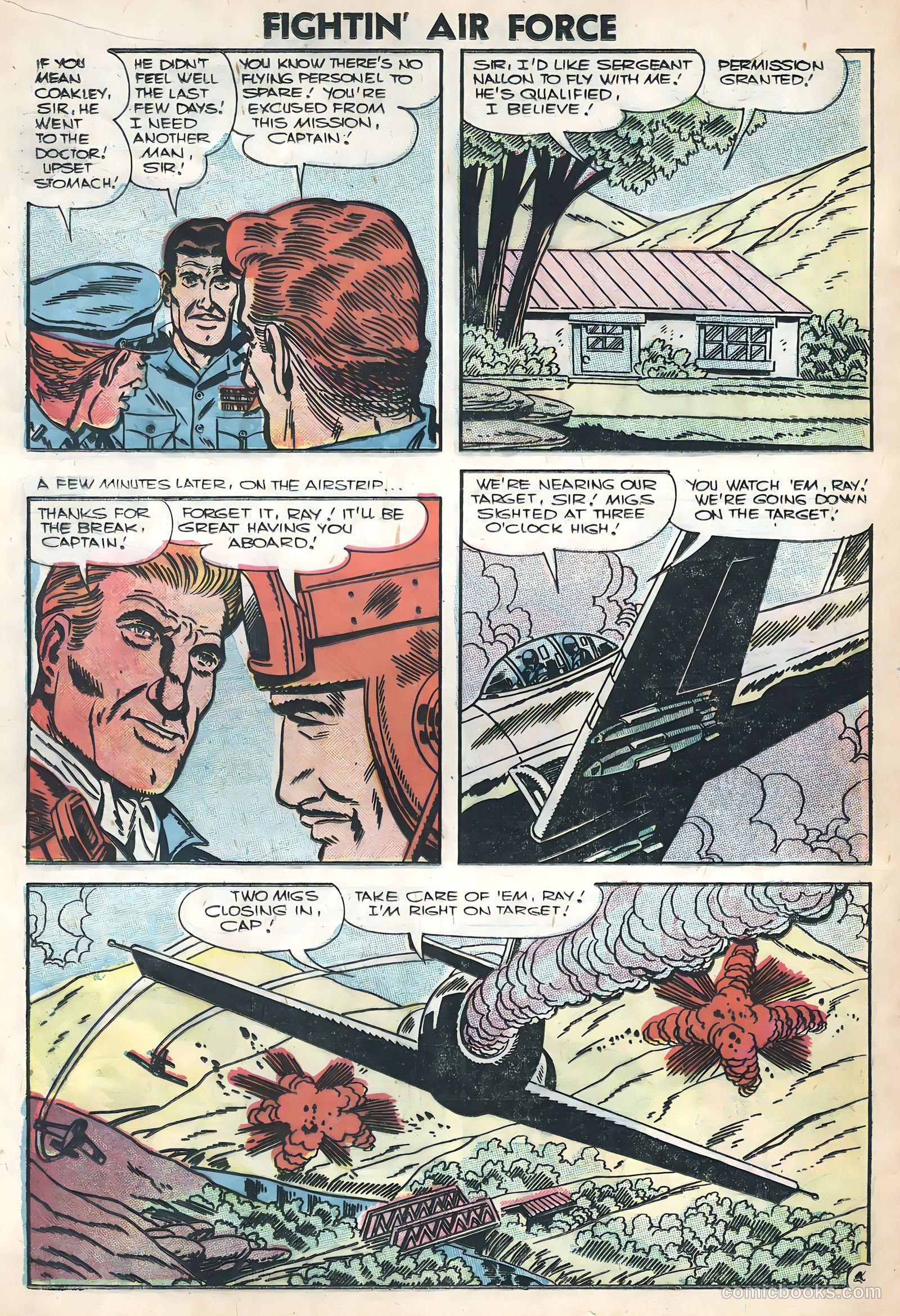 Fightin' Air Force #5 — page 24 of 36