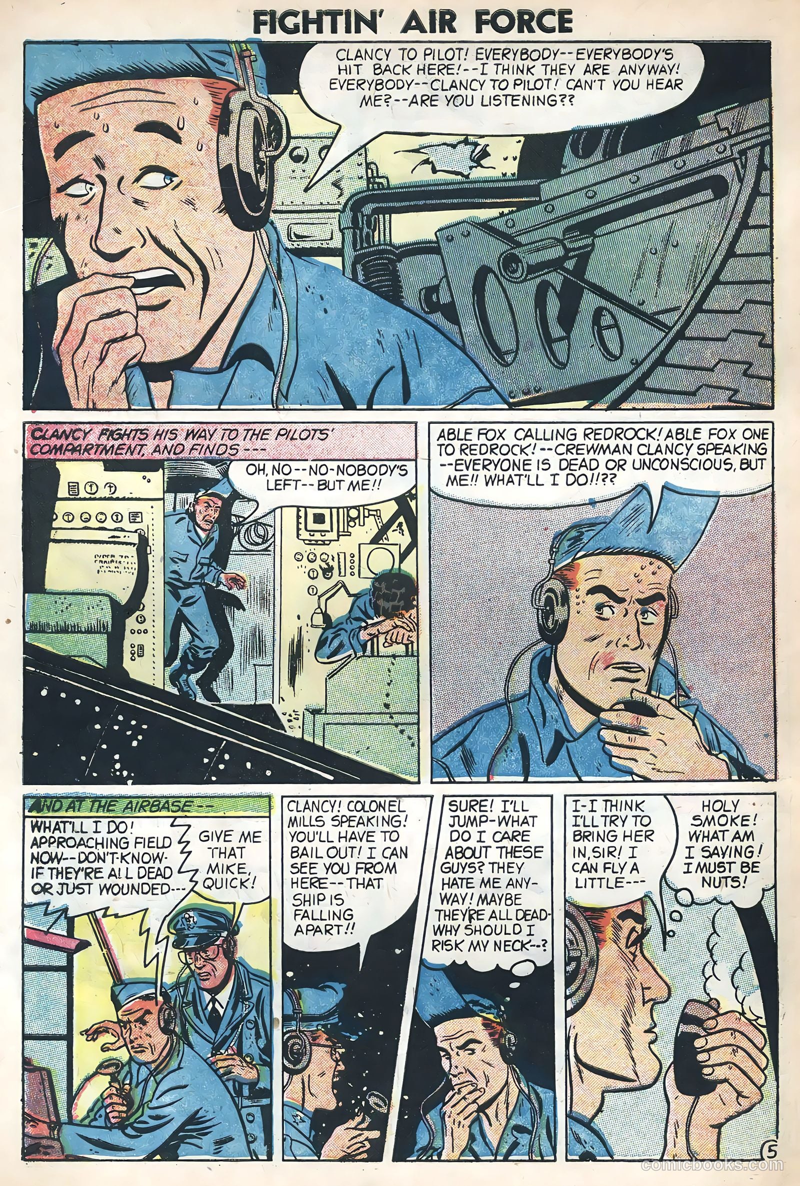 Fightin' Air Force #5 — page 30 of 36