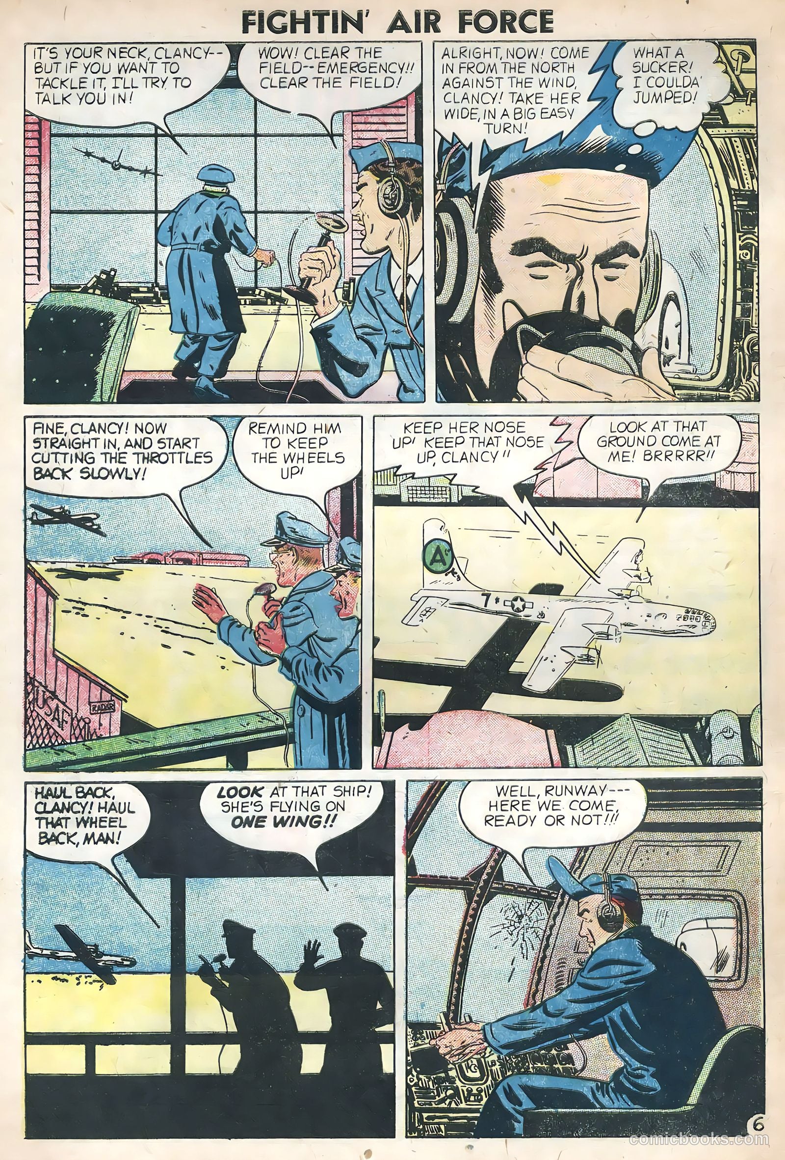 Fightin' Air Force #5 — page 32 of 36