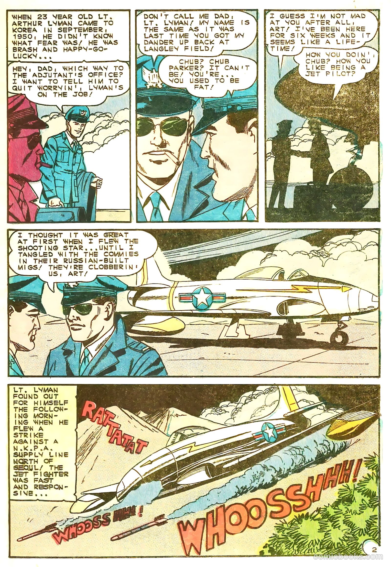 Fightin' Air Force #51 — page 21 of 36