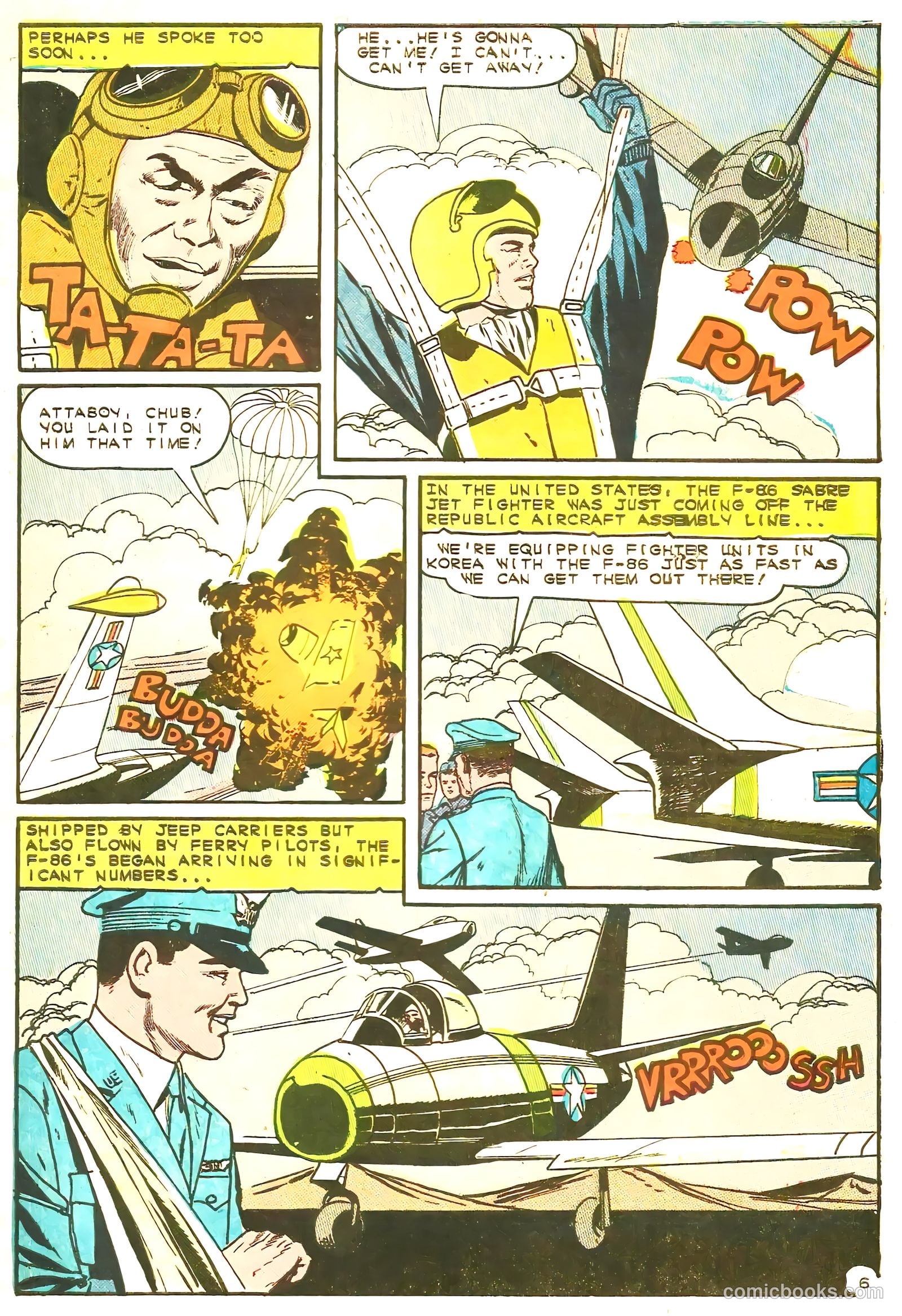 Fightin' Air Force #51 — page 27 of 36