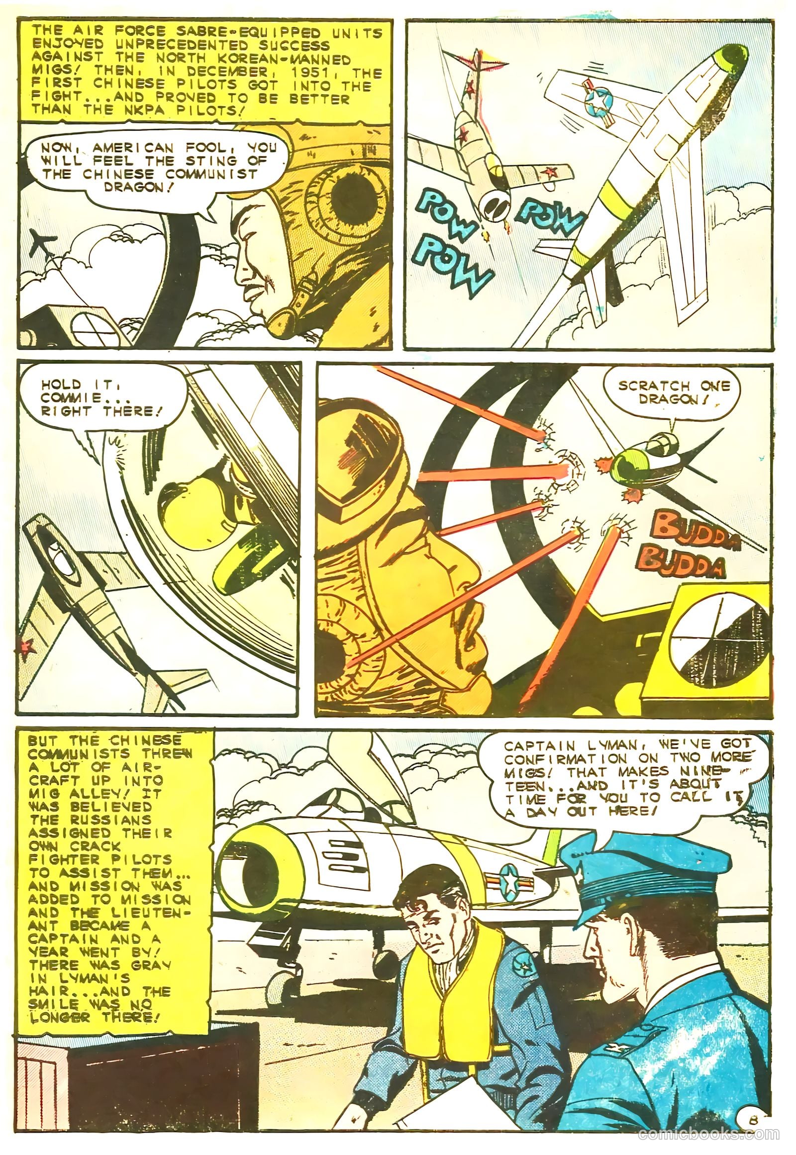 Fightin' Air Force #51 — page 31 of 36