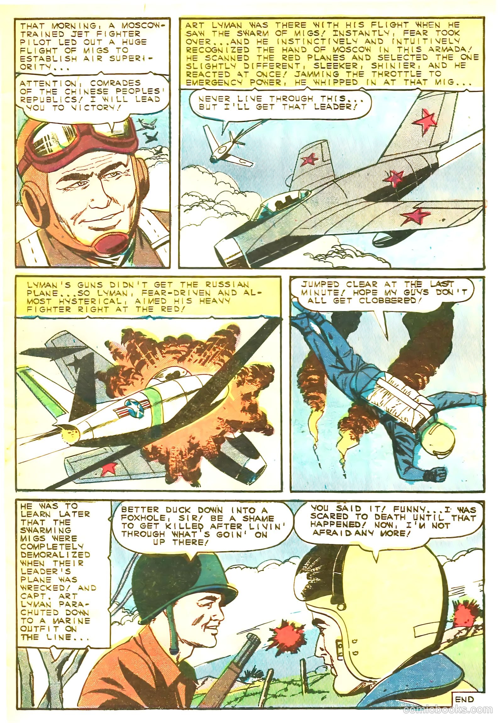 Fightin' Air Force #51 — page 33 of 36