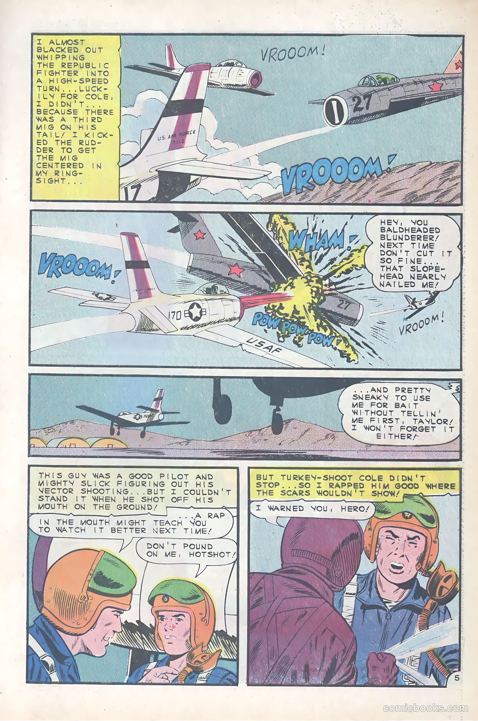 Fightin' Air Force #52 — page 31 of 36