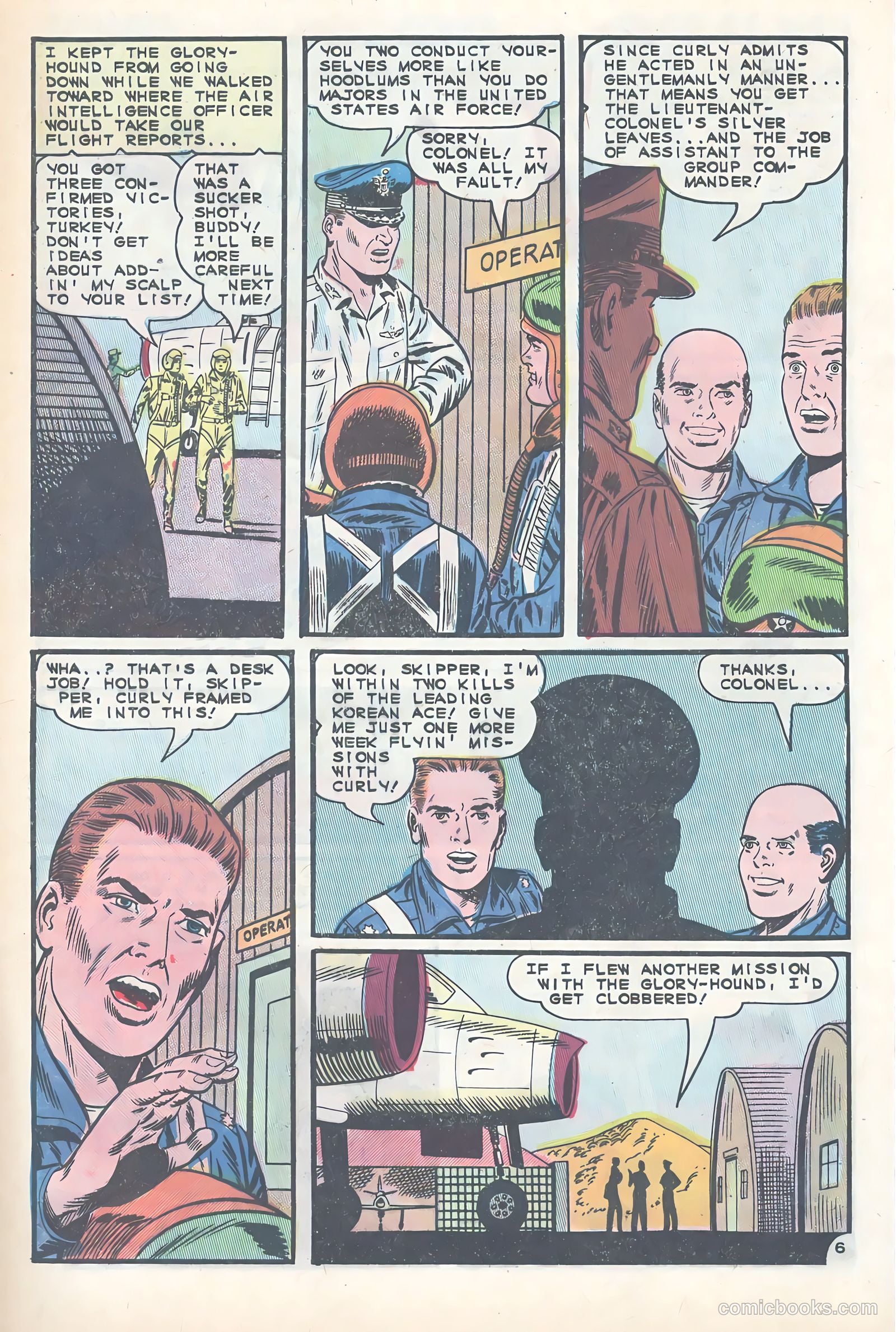 Fightin' Air Force #52 — page 32 of 36