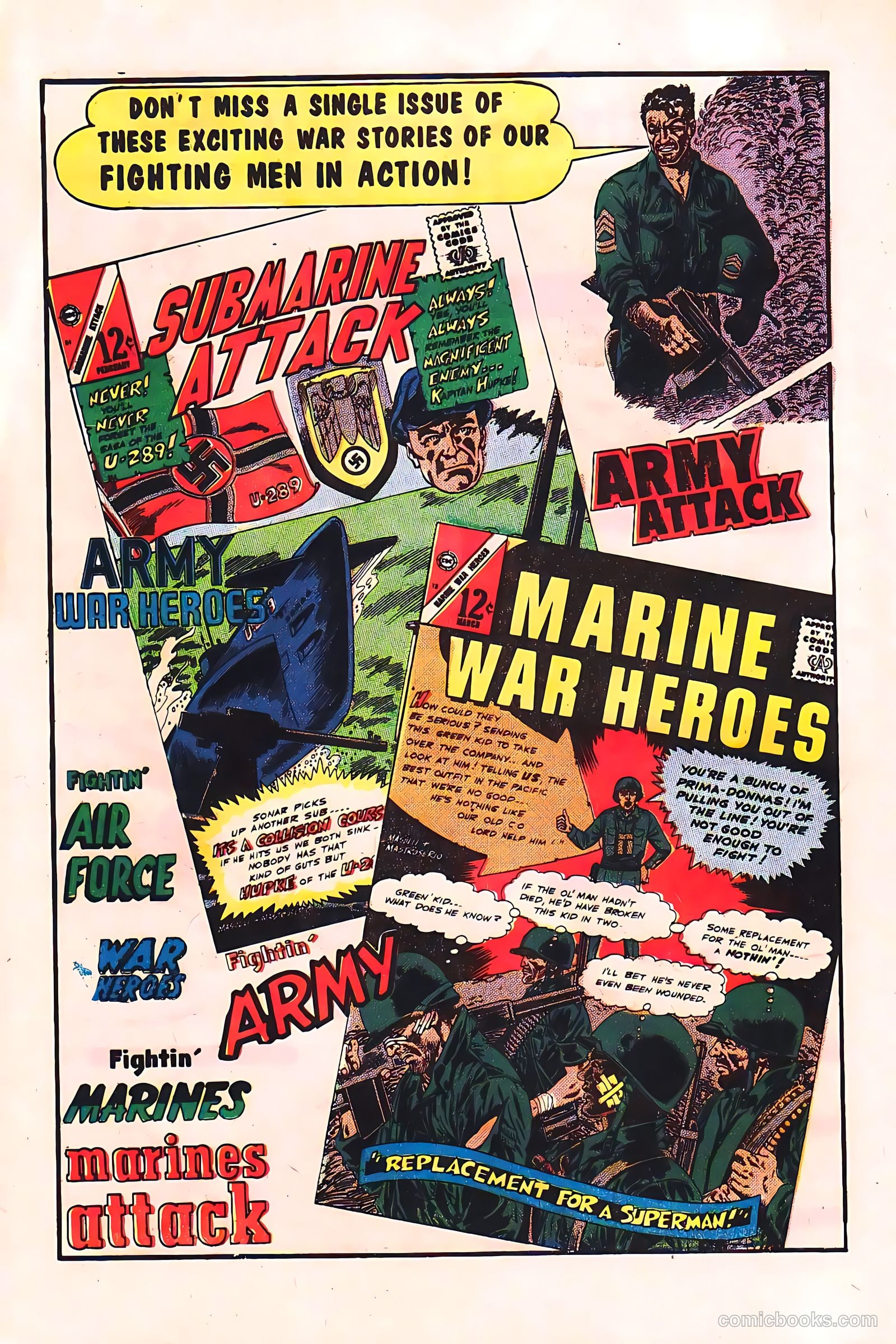 Fightin' Air Force #53 — page 8 of 36