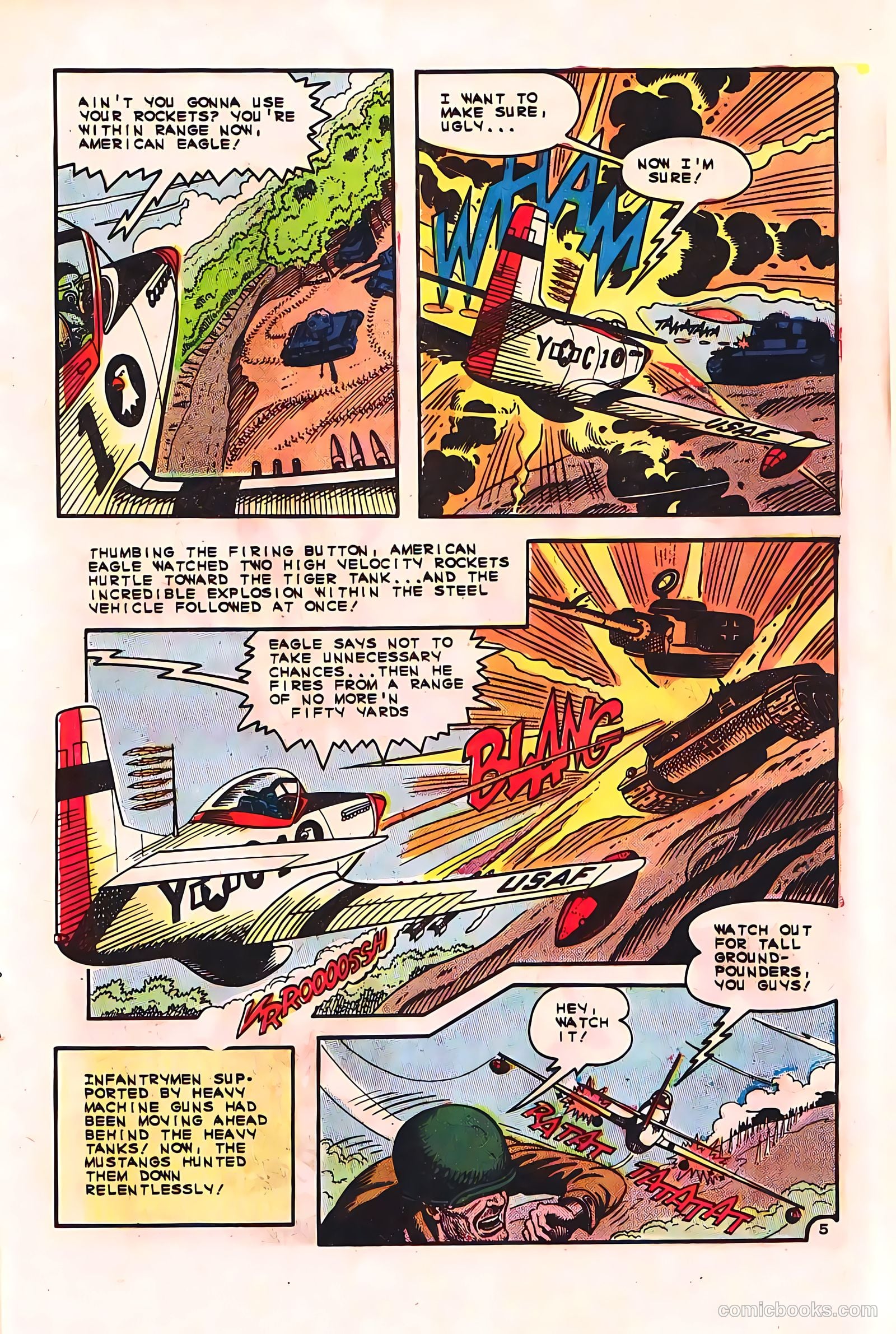 Fightin' Air Force #53 — page 9 of 36