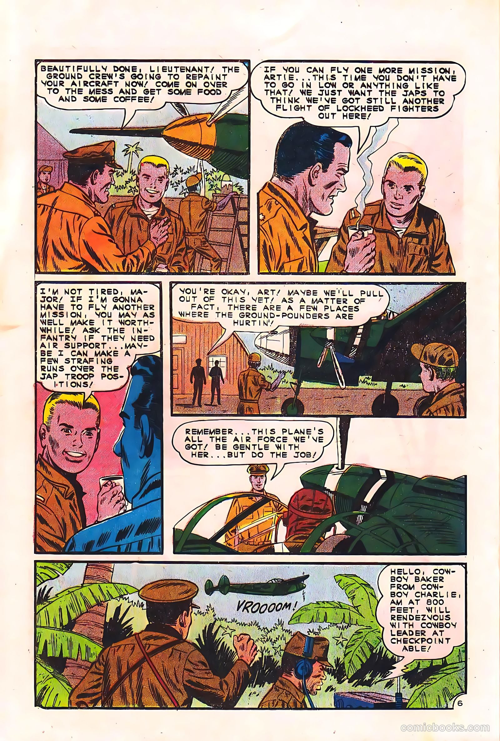 Fightin' Air Force #53 — page 20 of 36