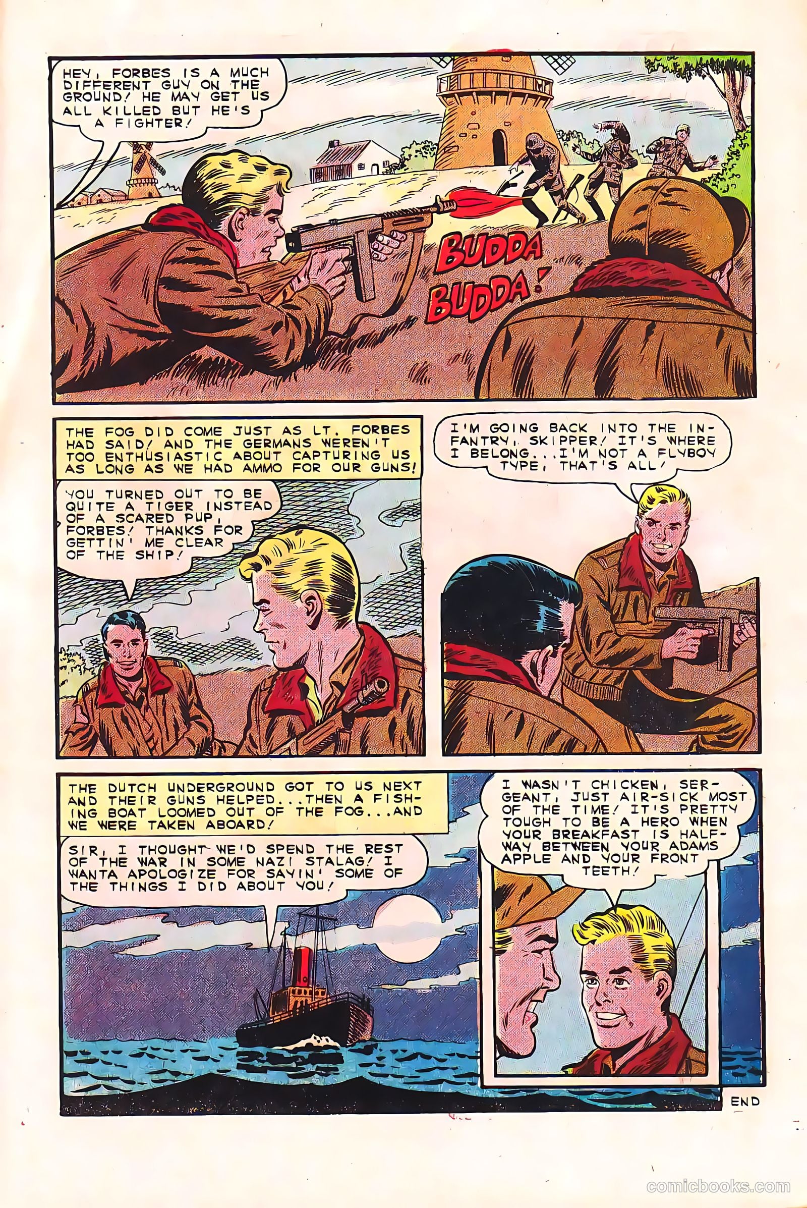 Fightin' Air Force #53 — page 32 of 36