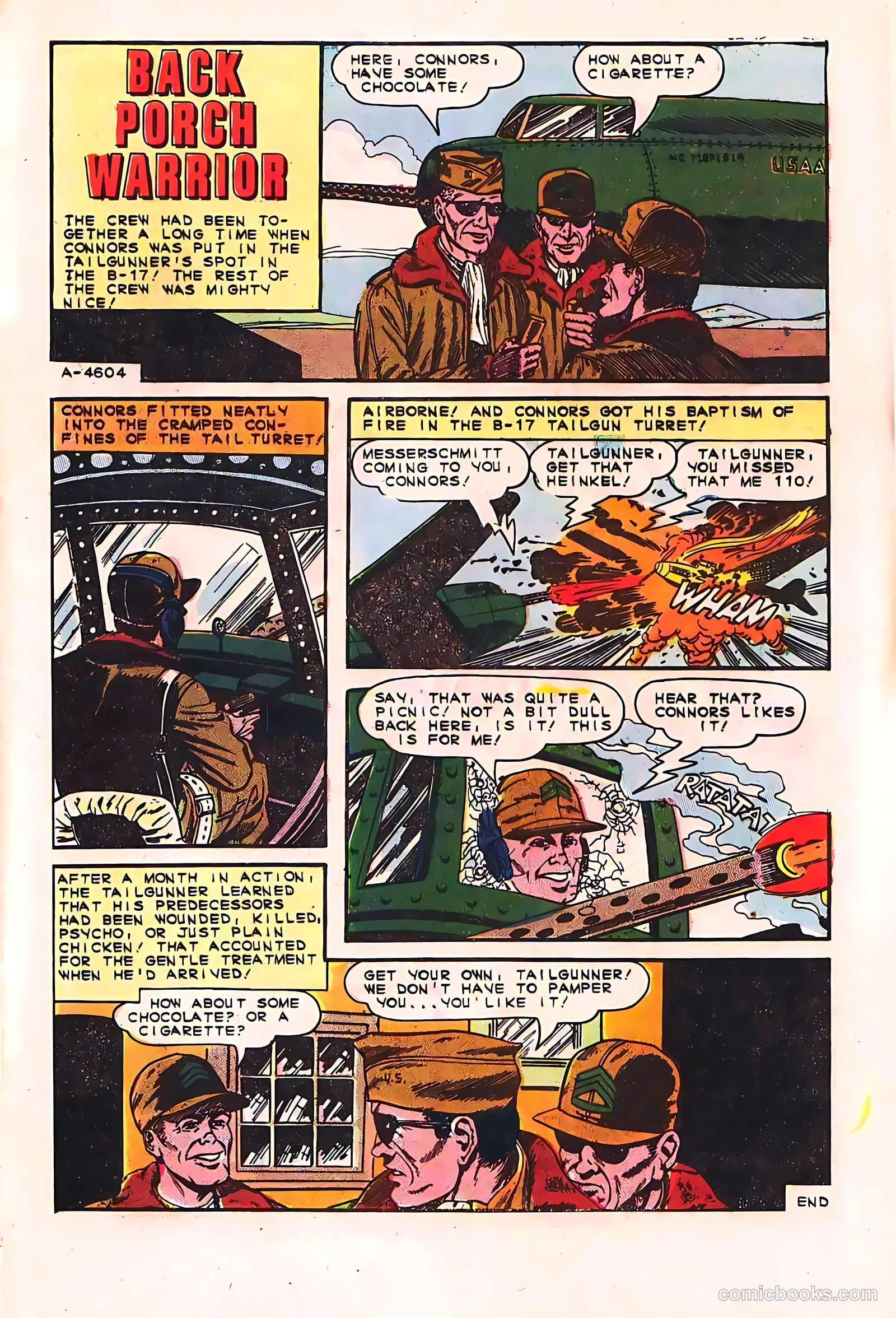Fightin' Air Force #53 — page 33 of 36