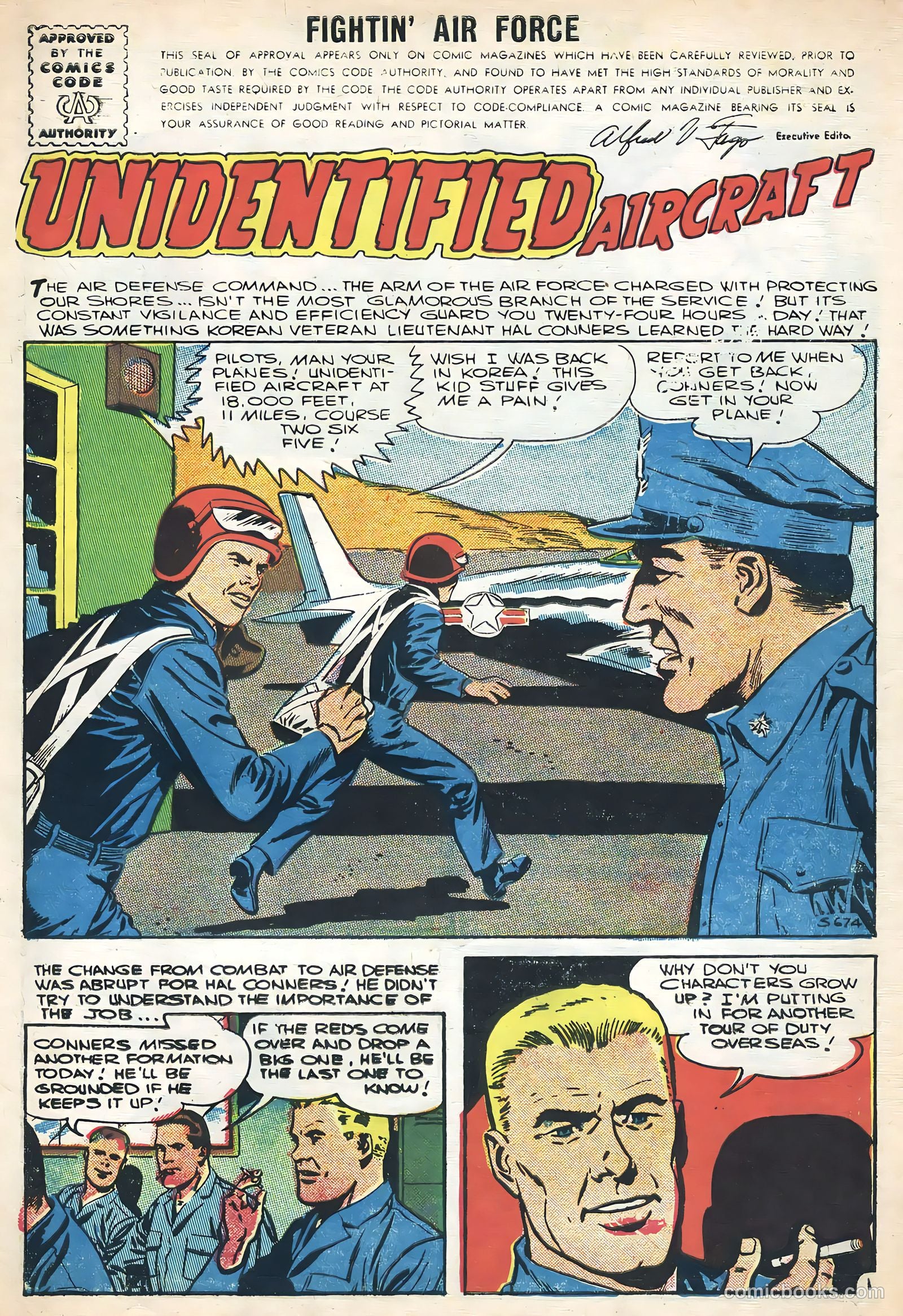 Fightin' Air Force #6 — page 3 of 36