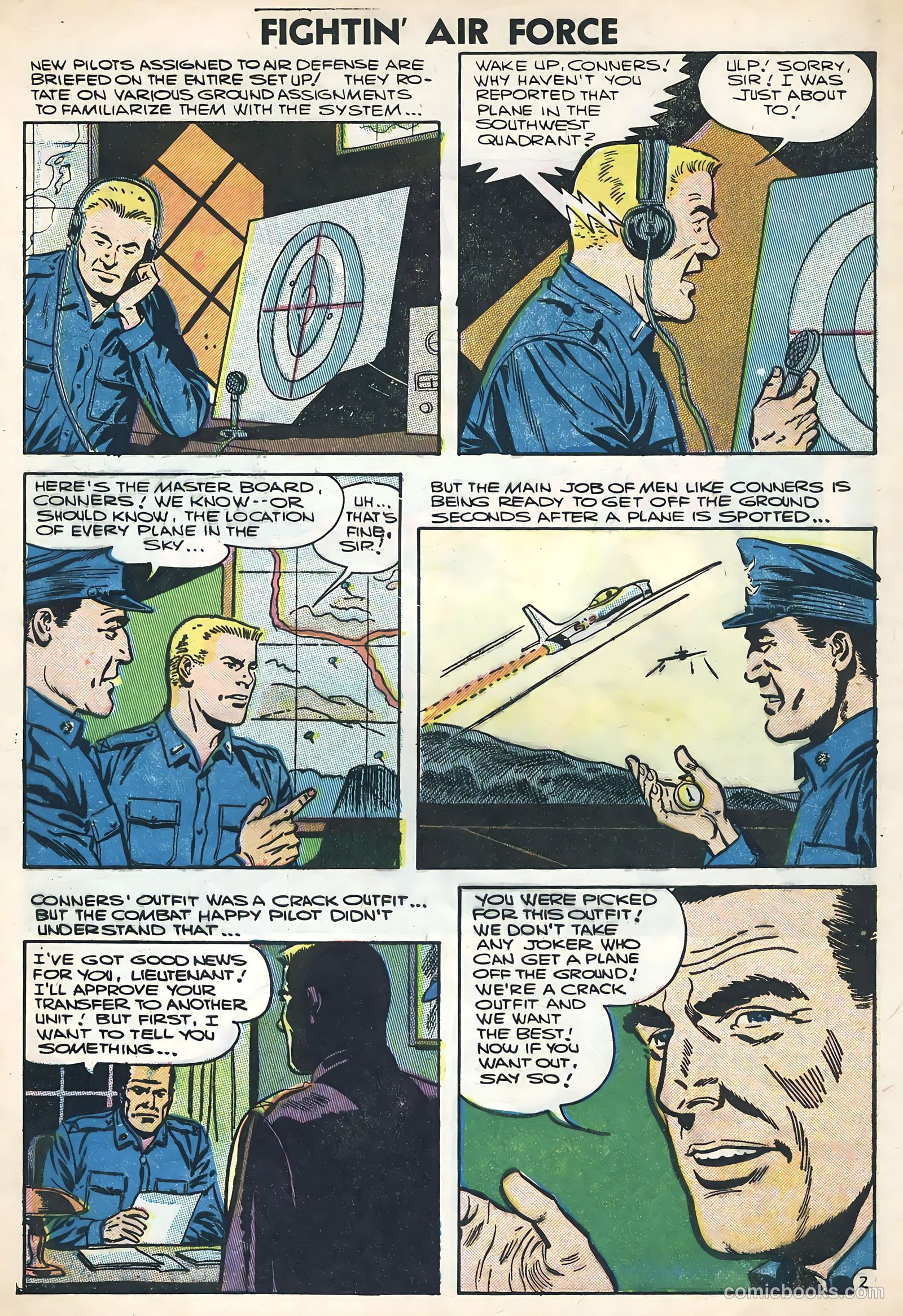 Fightin' Air Force #6 — page 4 of 36