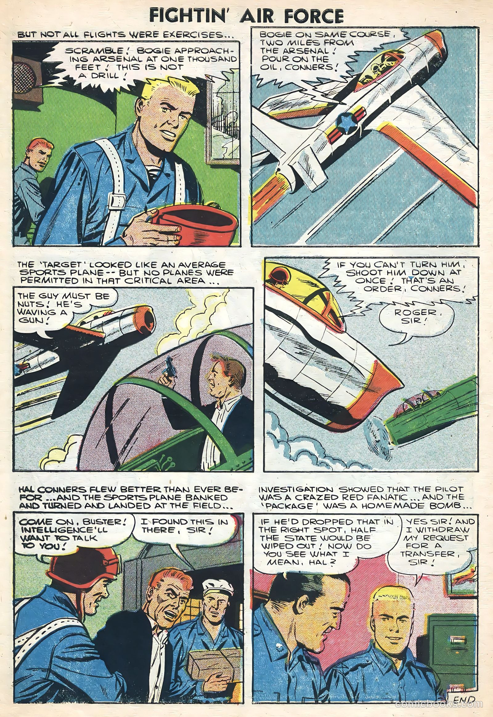 Fightin' Air Force #6 — page 7 of 36