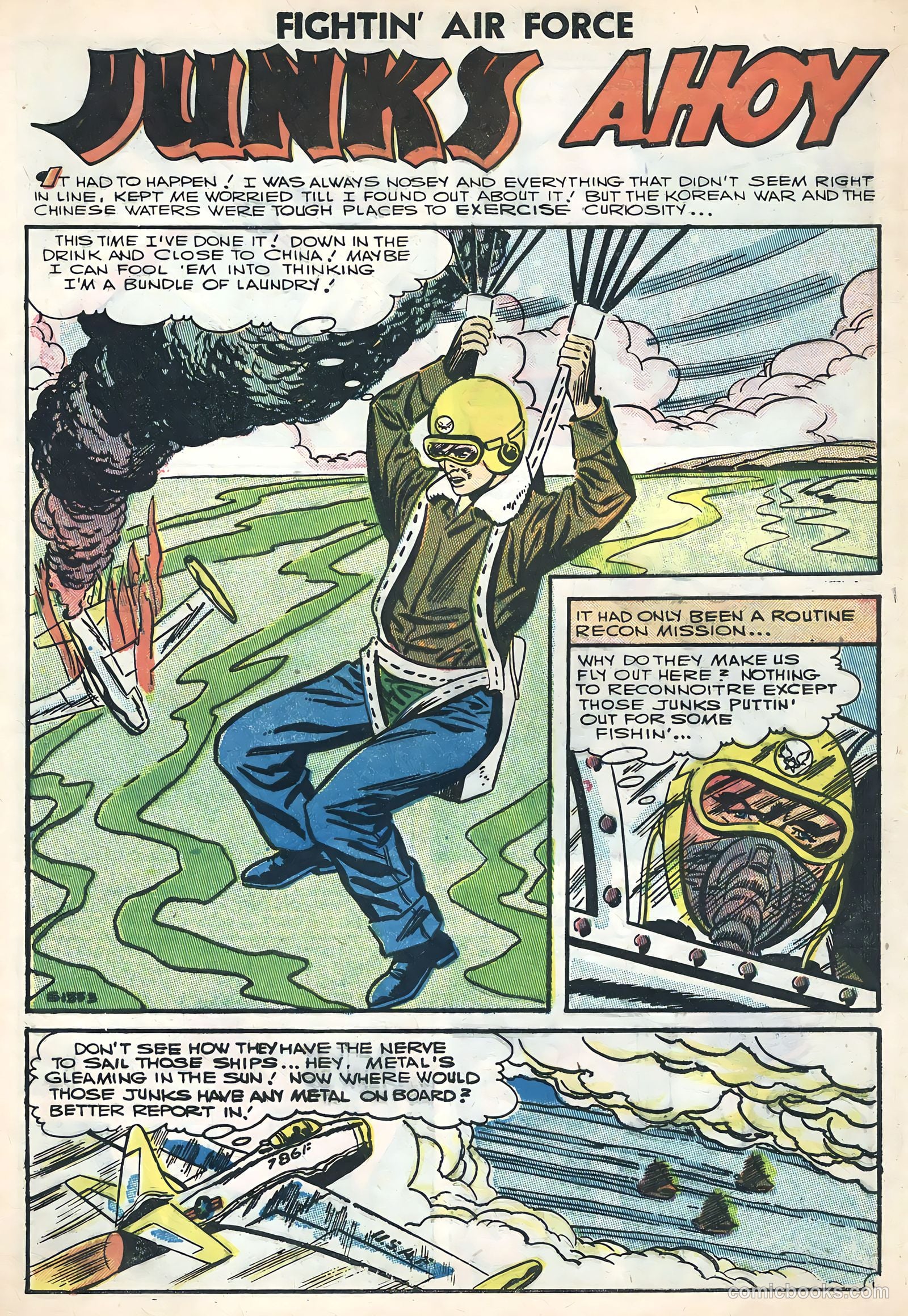 Fightin' Air Force #6 — page 8 of 36